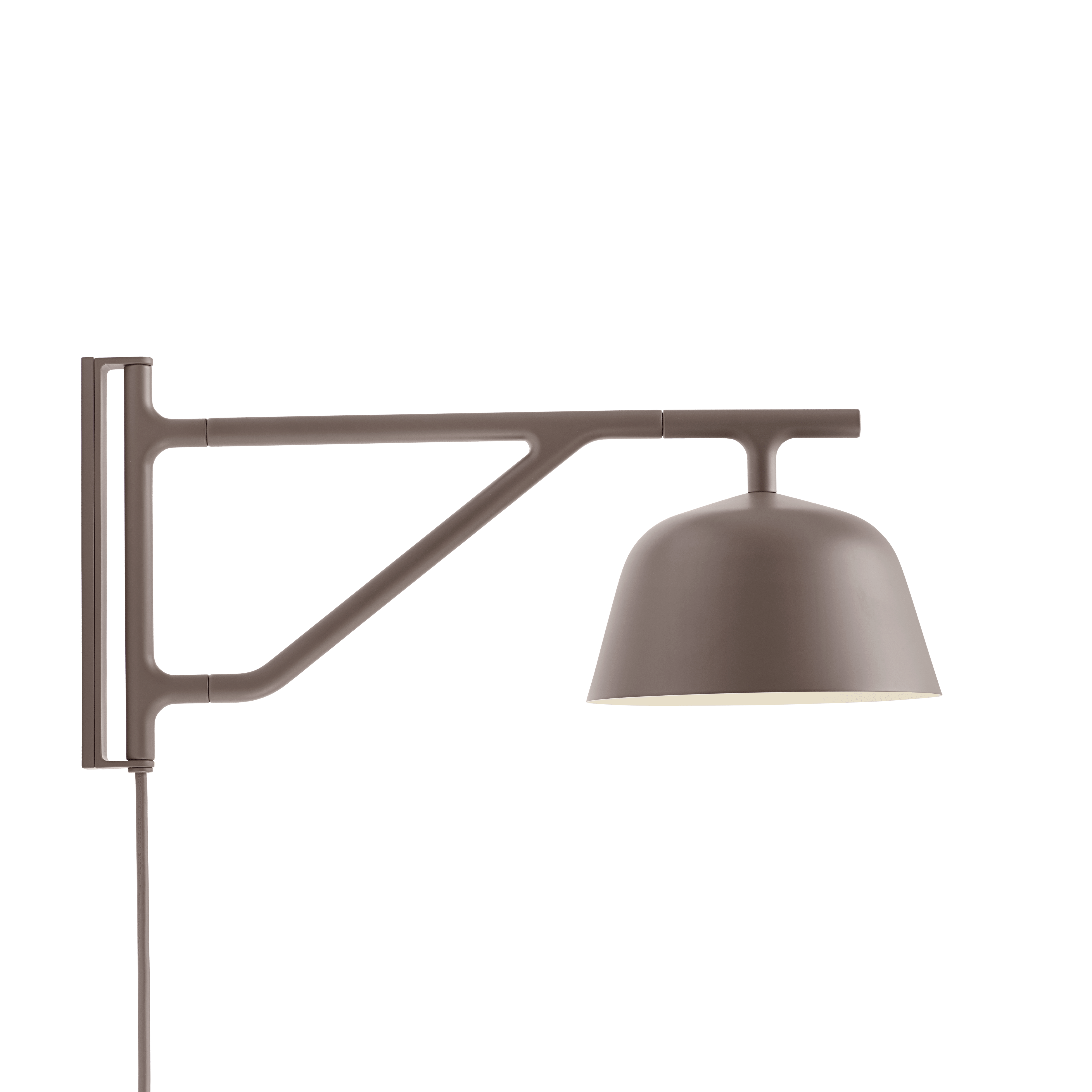 Nástěnná lampa AMBIT taupe