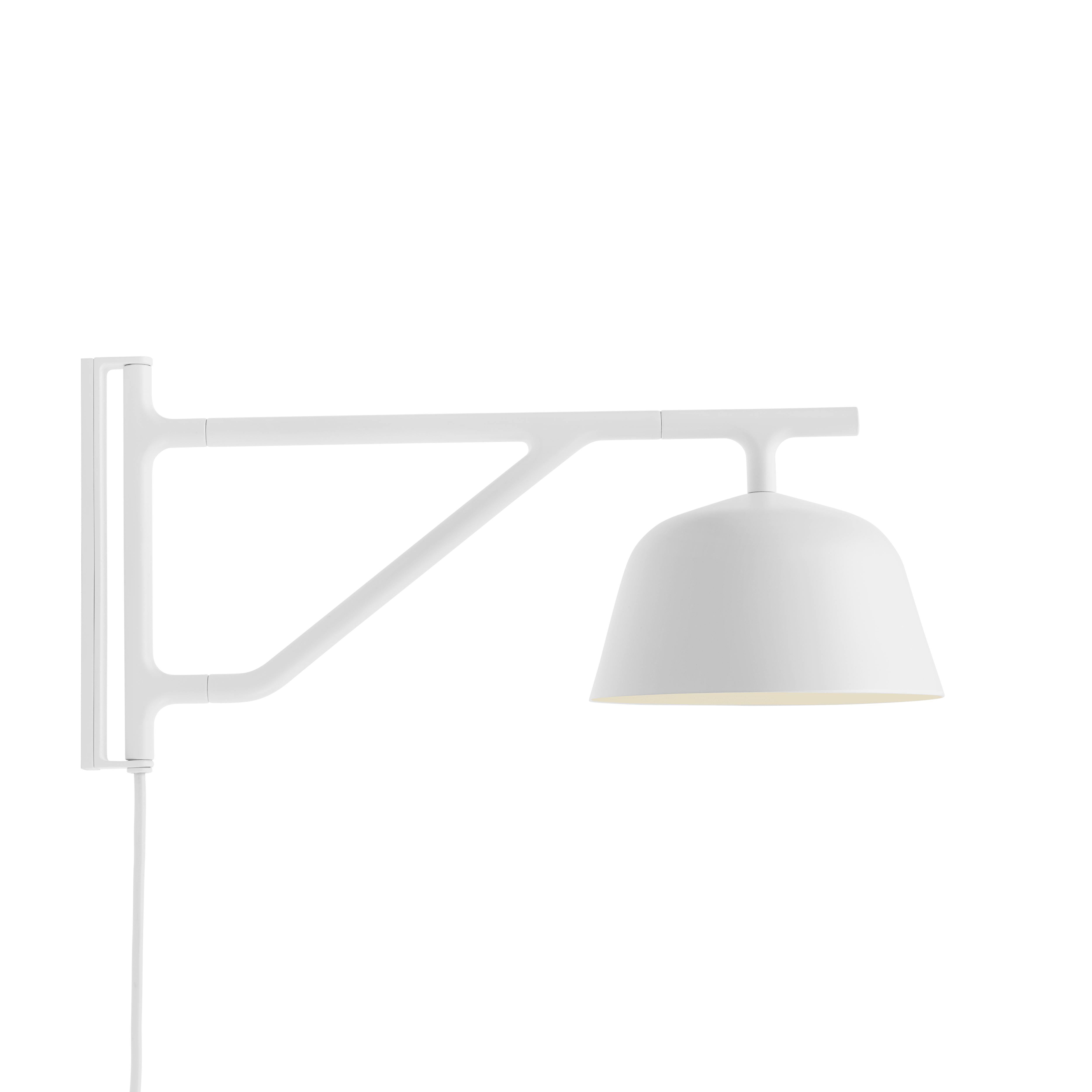 Nástěnná lampa AMBIT bílá