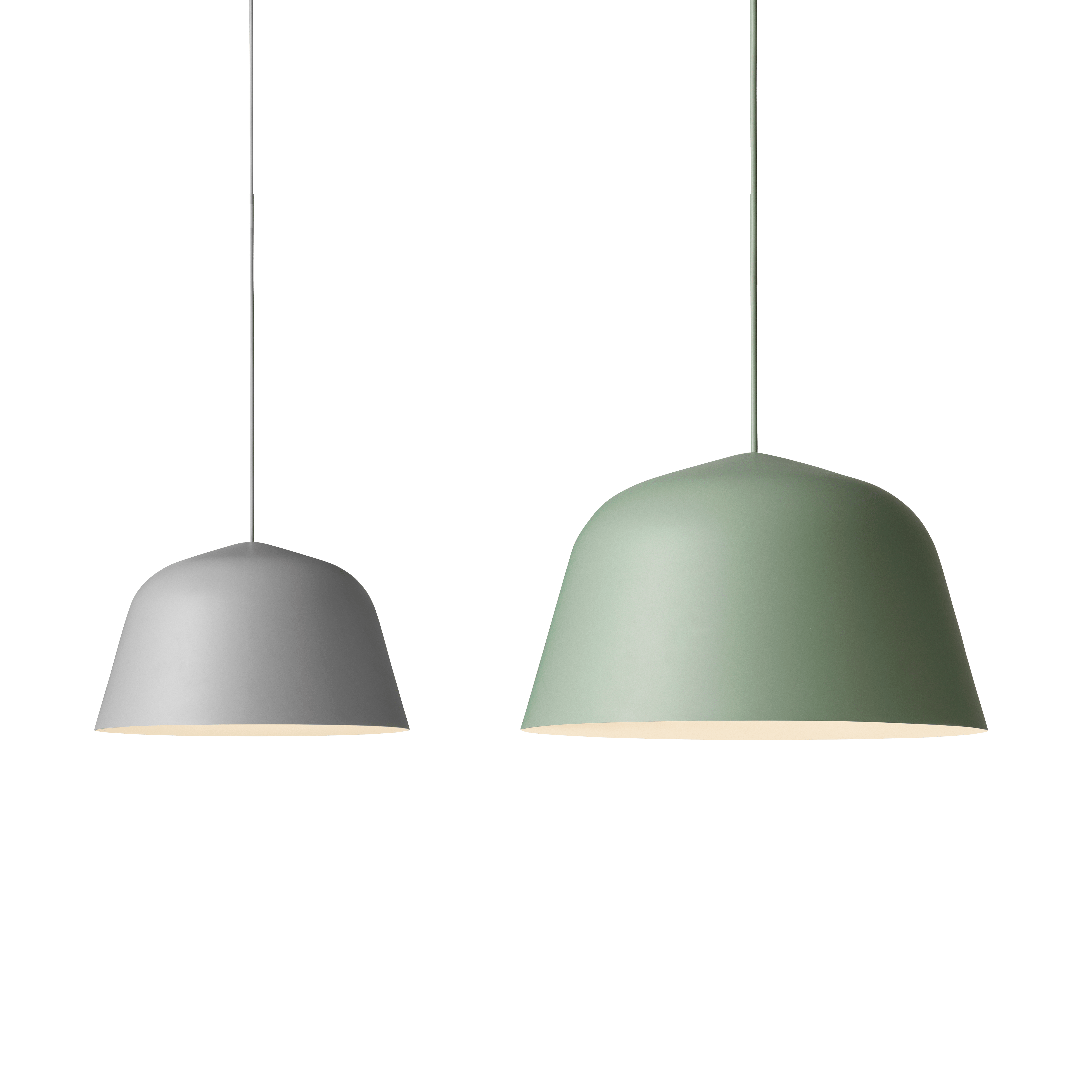 Závěsná lampa AMBIT šedá