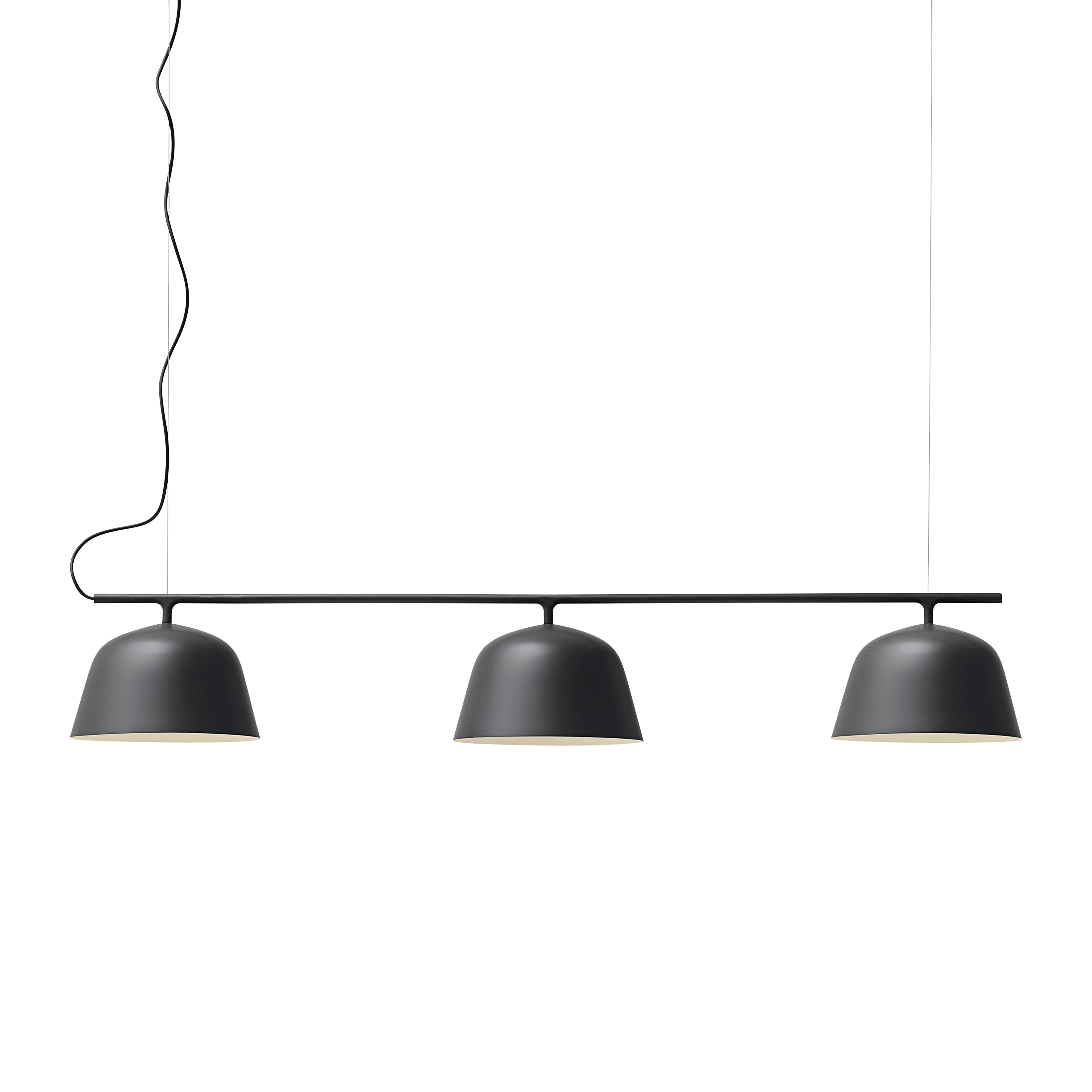 Závěsná lampa AMBIT RAIL černá