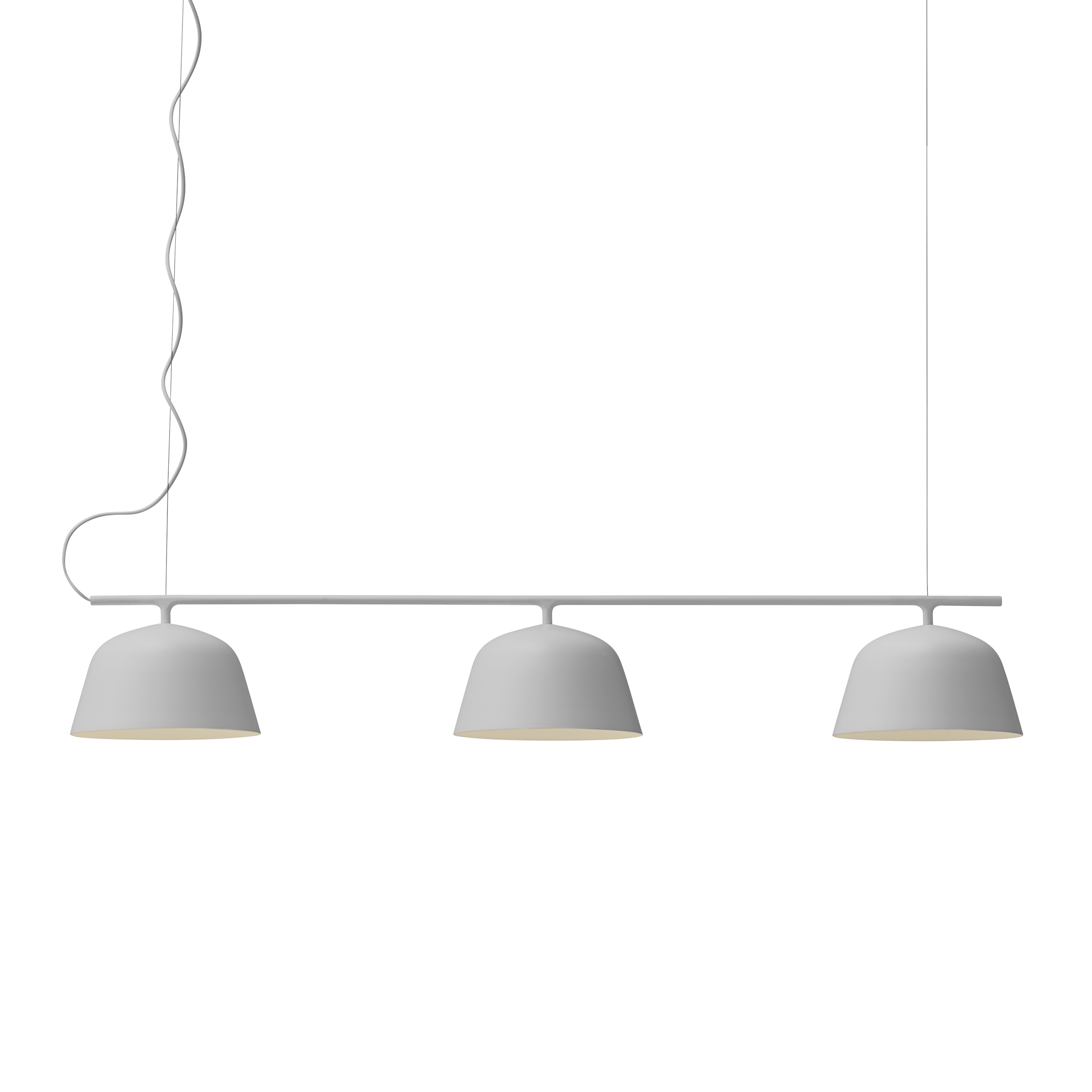Závěsná lampa AMBIT RAIL šedá