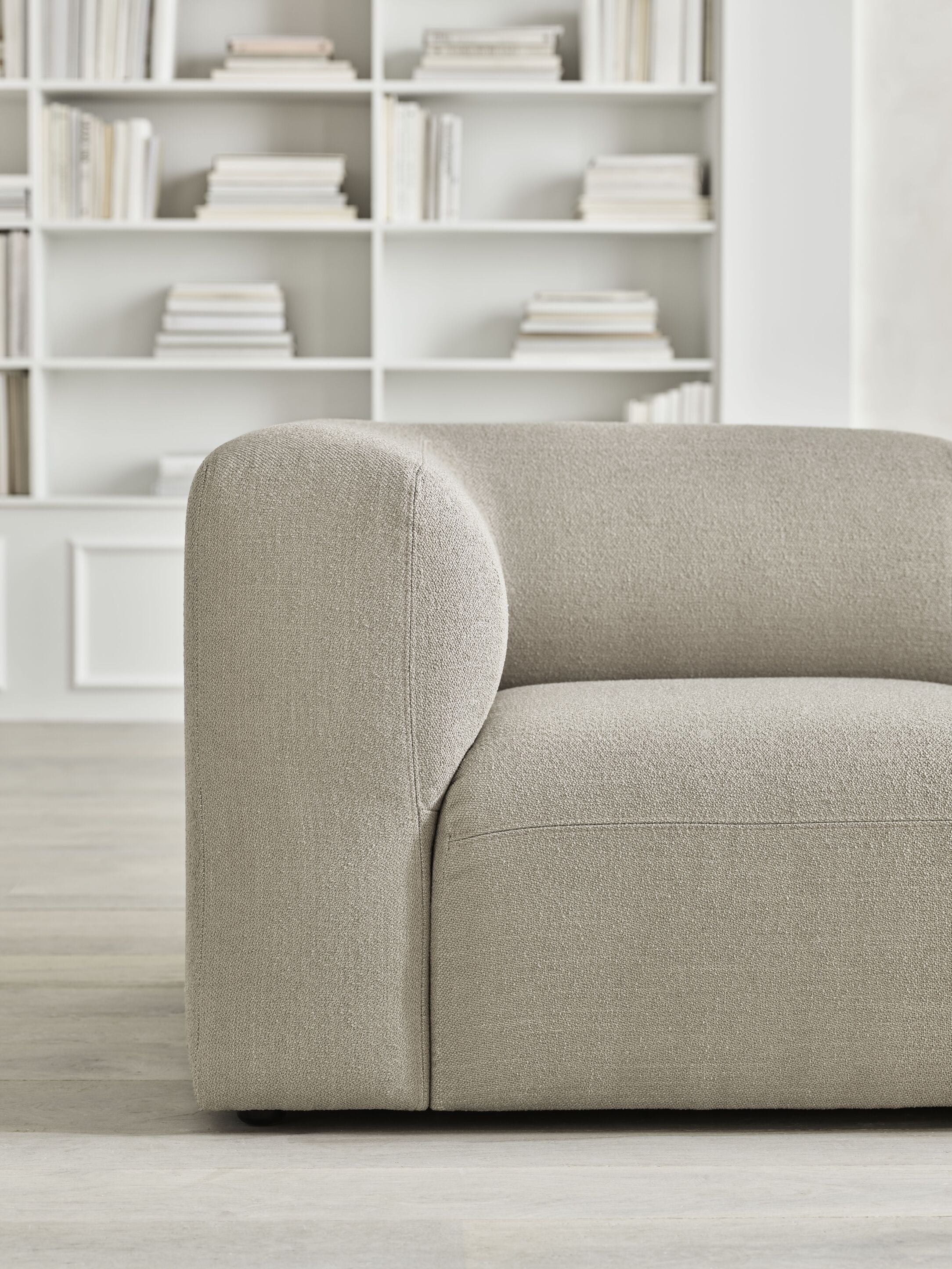 Modulární pohovka ANGLE - levostranný šezlong čalouněný