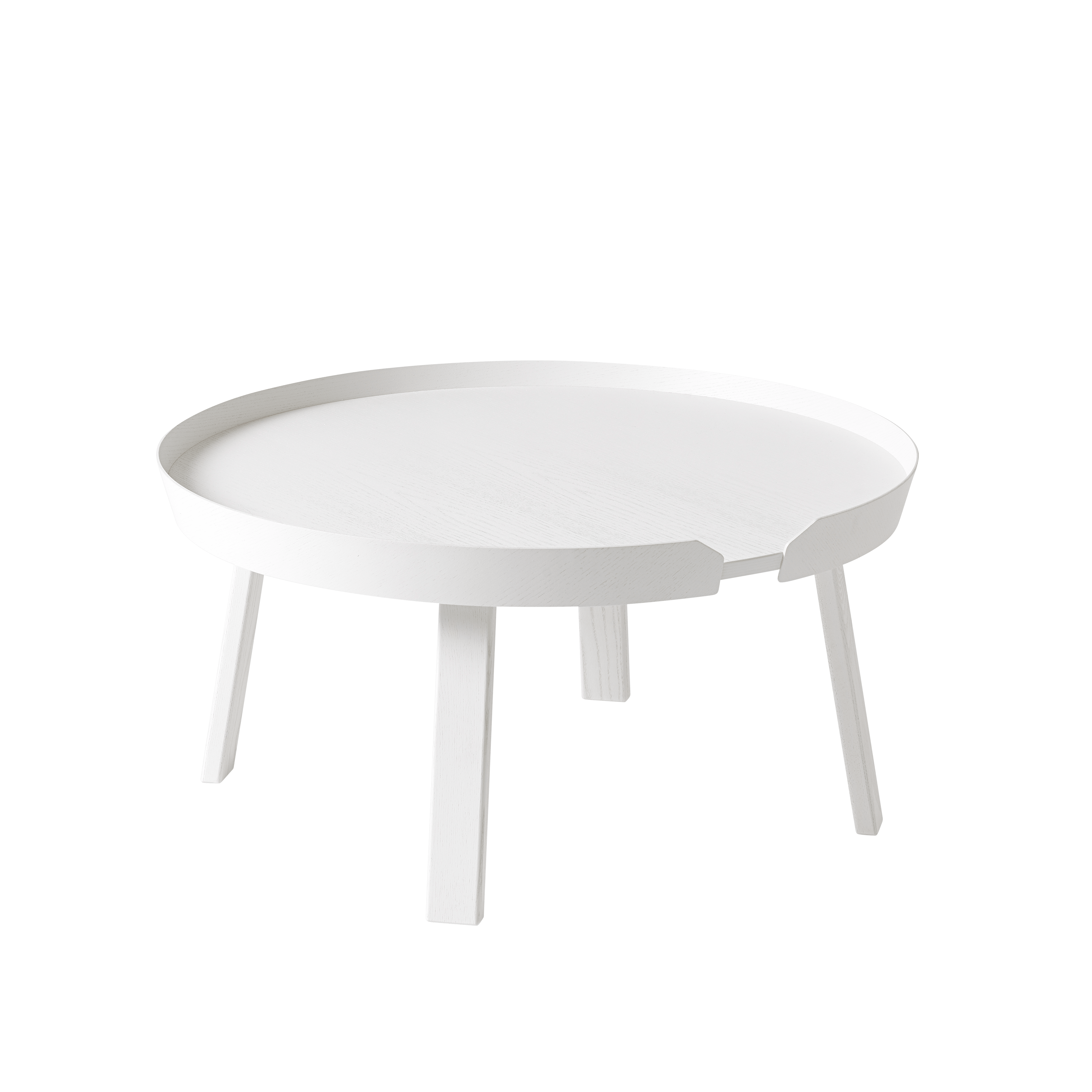 AROUND white coffee table