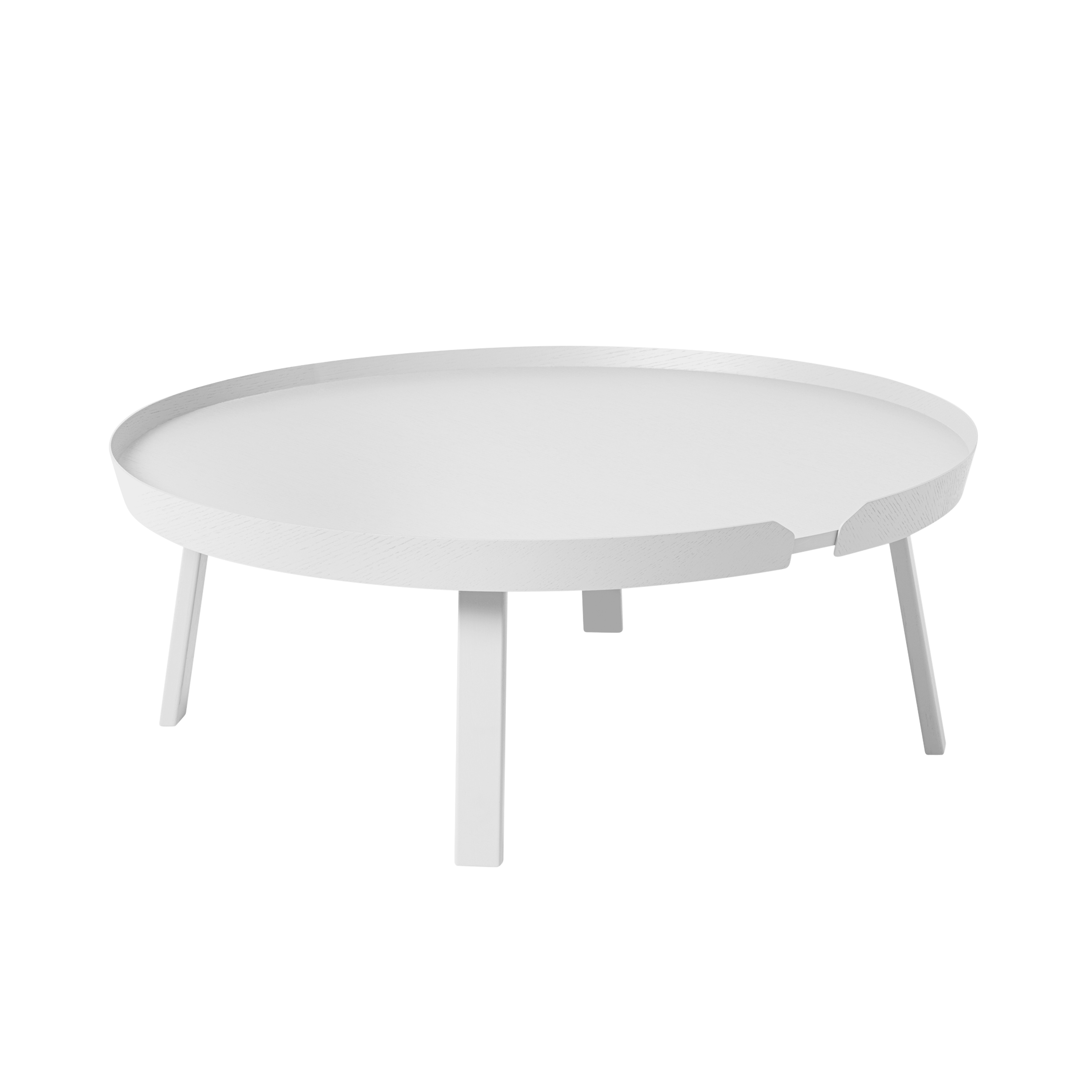 AROUND white coffee table