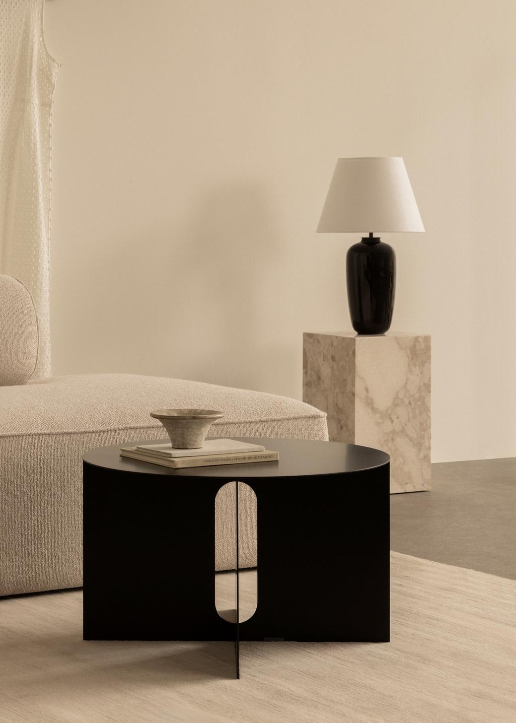 ANDROGYNE black coffee table