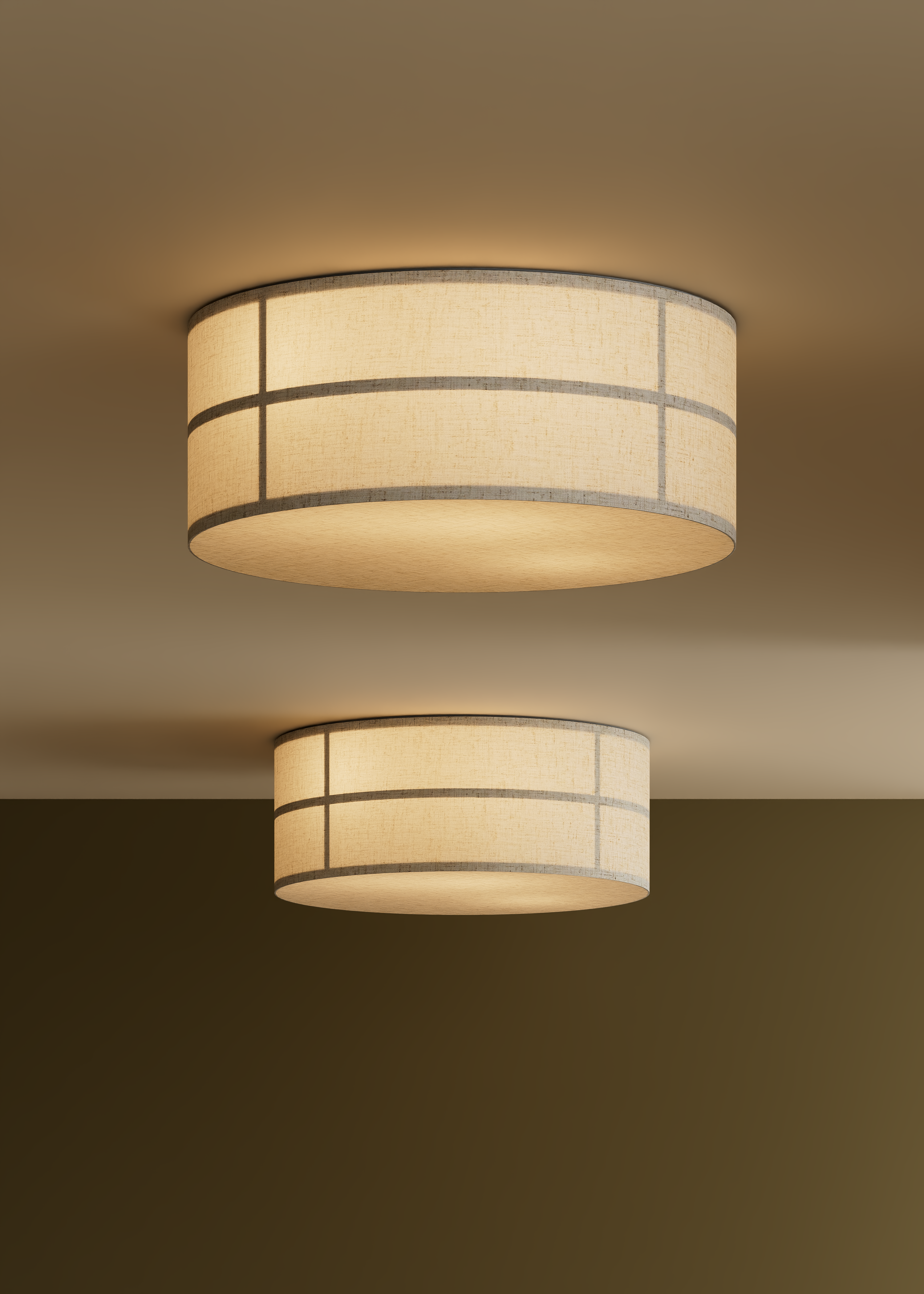 Stropní lampa HASHIRA len