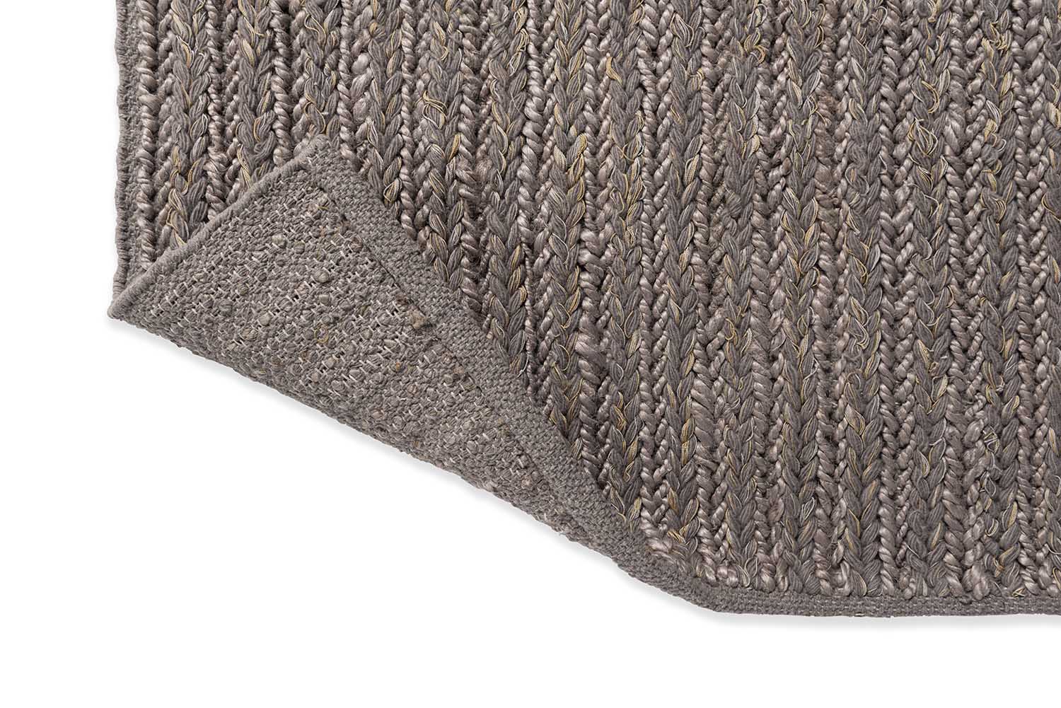 Koberec CRAFT PLAIT tmavě šedý