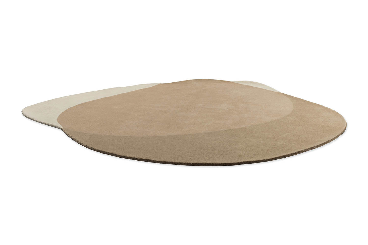 Oval rug ELEMENT ARP beige