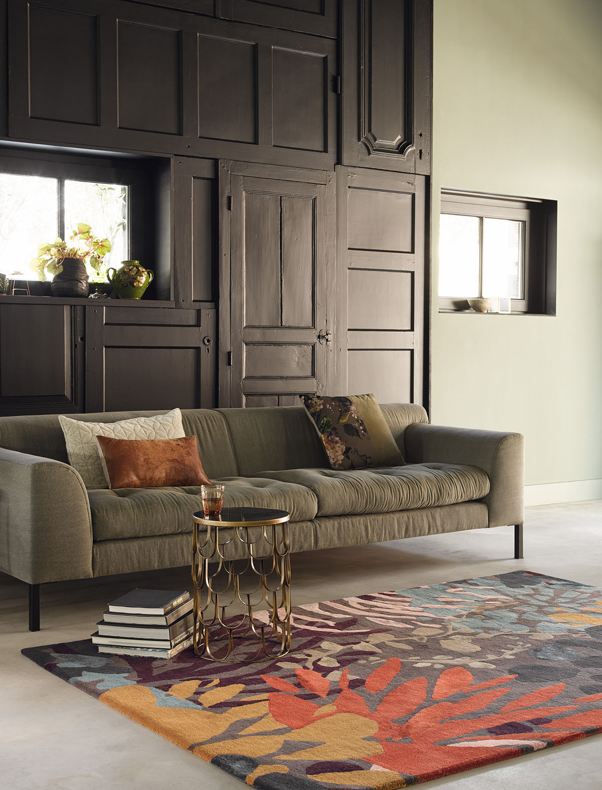 Koberec ESTELLA SUBMARINE oranžovo-hnědý