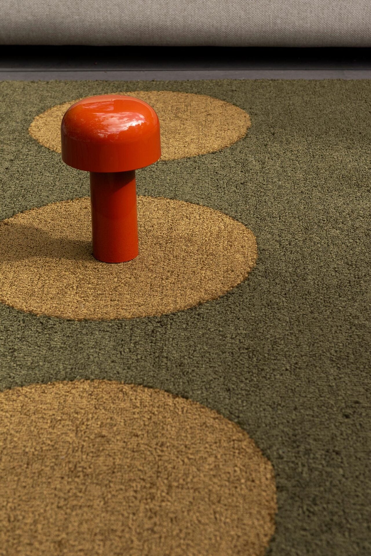 Venkovní koberec FESTIVAL DOTS zelený