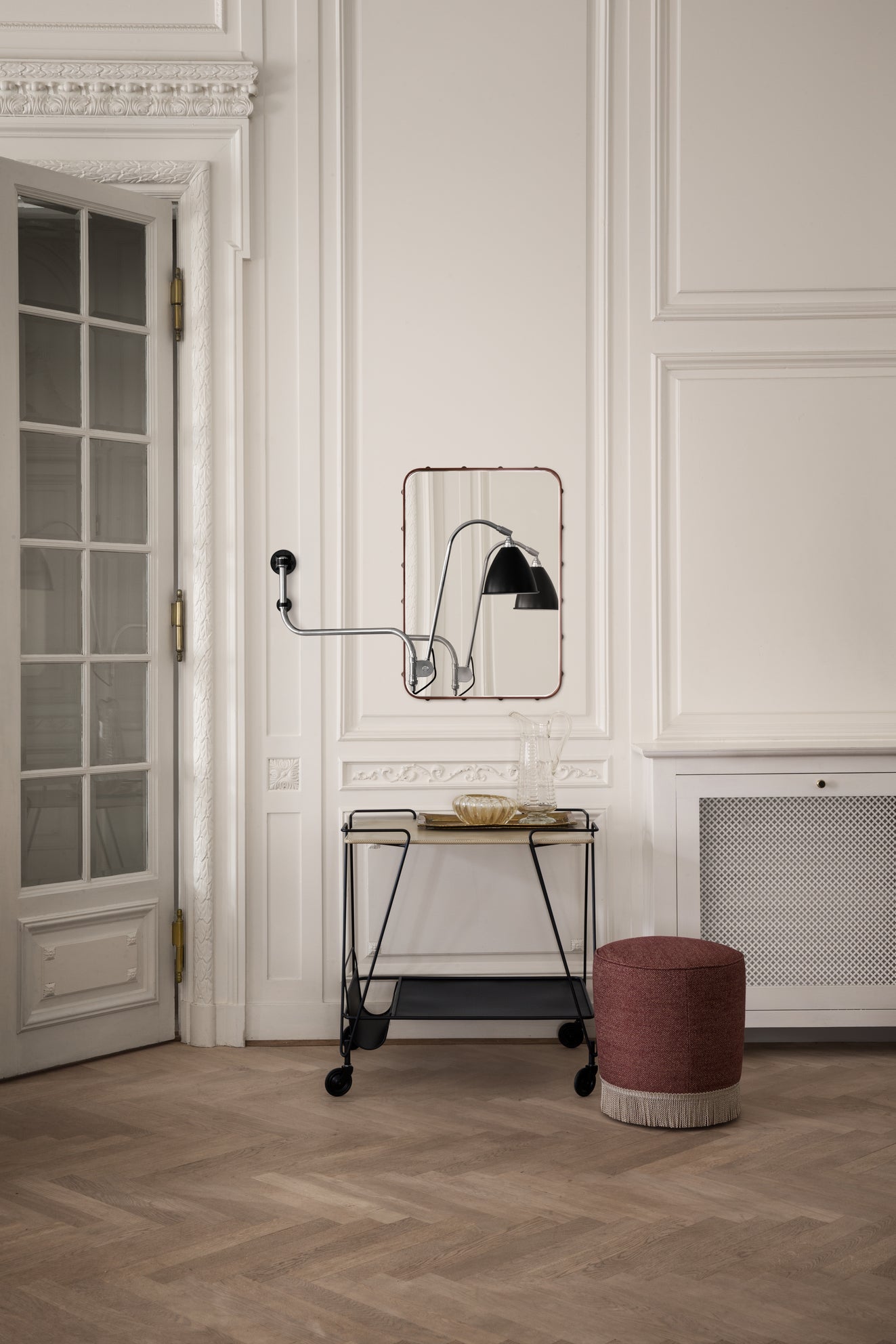 Upholstered GUBI Pouf