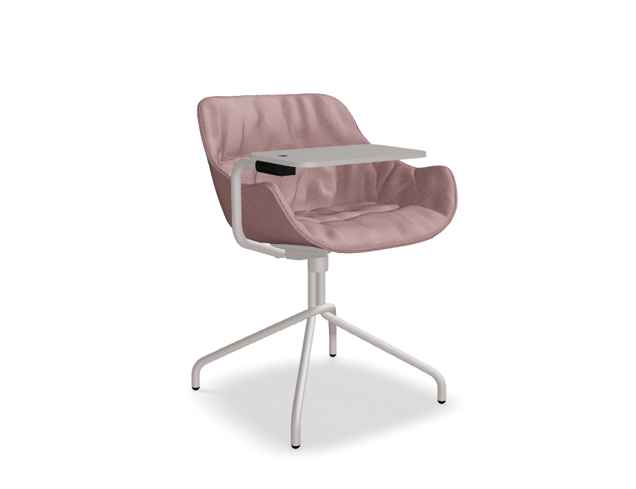 Otáčecí křeslo BALTIC SOFT DUO s kovovou základnou