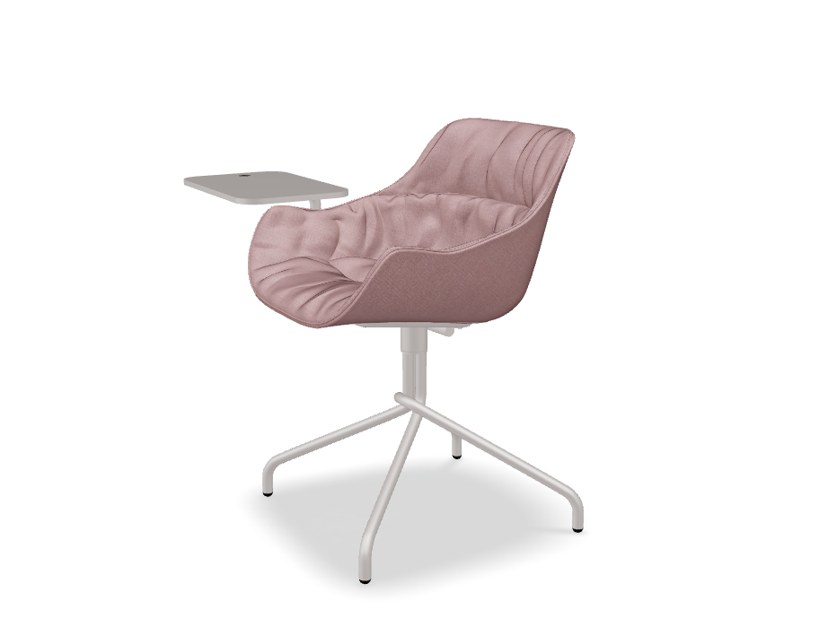 Otáčecí křeslo BALTIC SOFT DUO s kovovou základnou