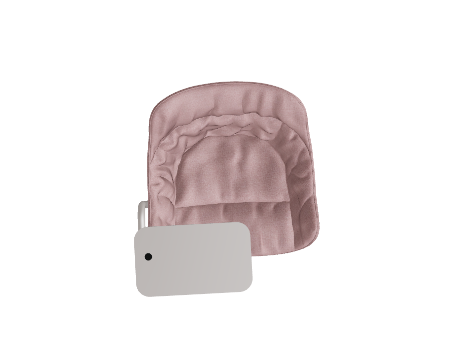 Otáčecí křeslo BALTIC SOFT DUO s kovovou základnou