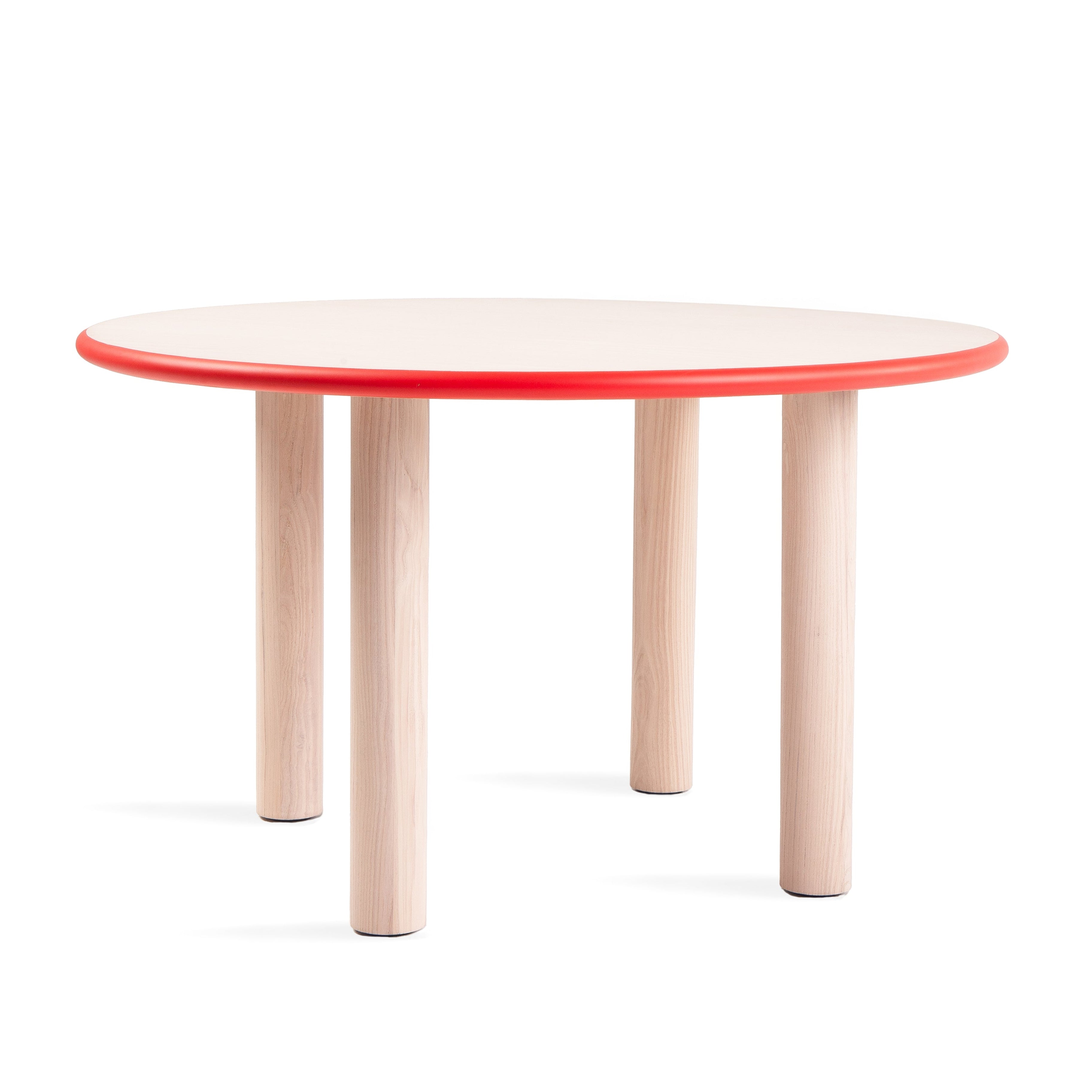 Dětský kulatý stůl BABY PAUL z přírodního jasanového dřeva