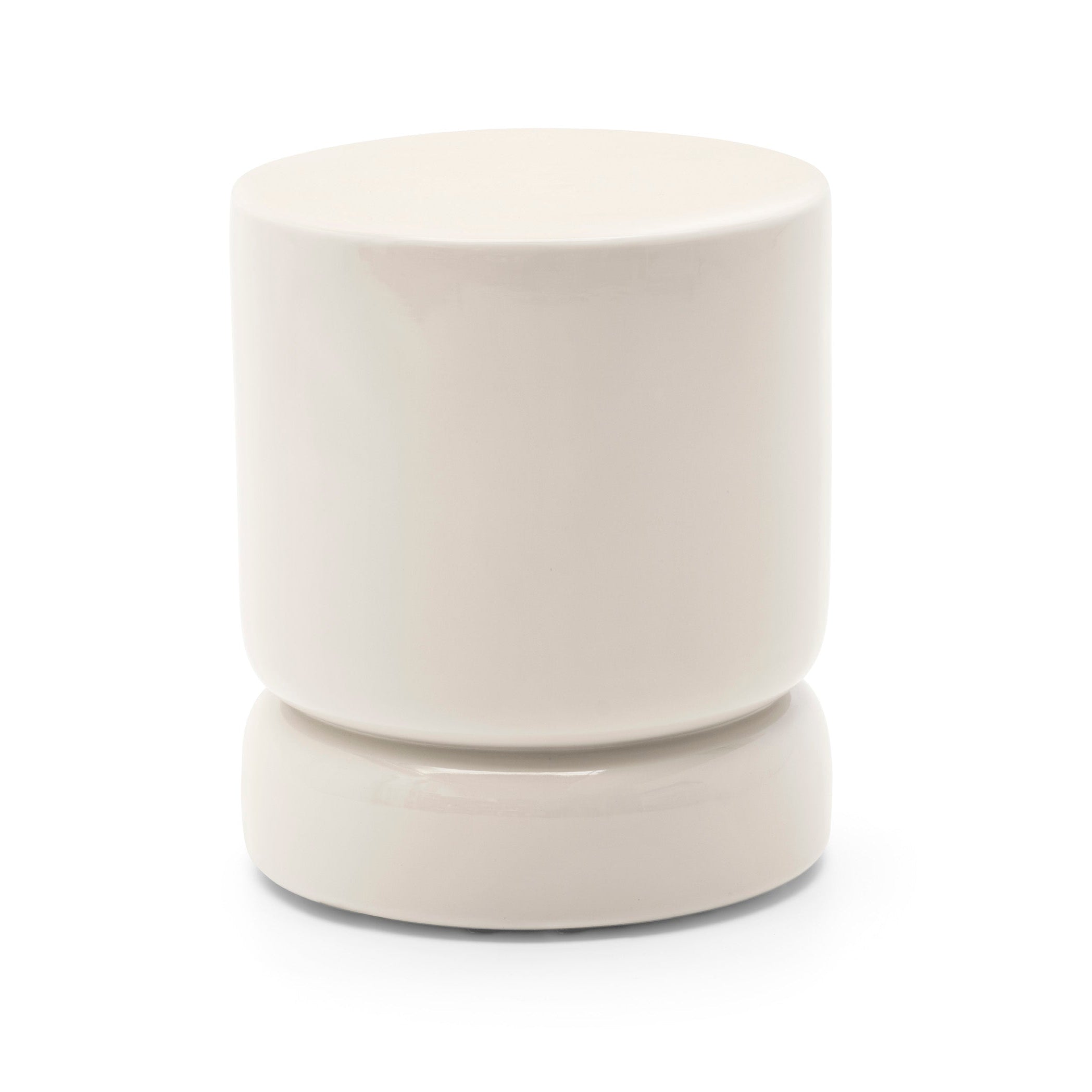 White BAMBU Side Table