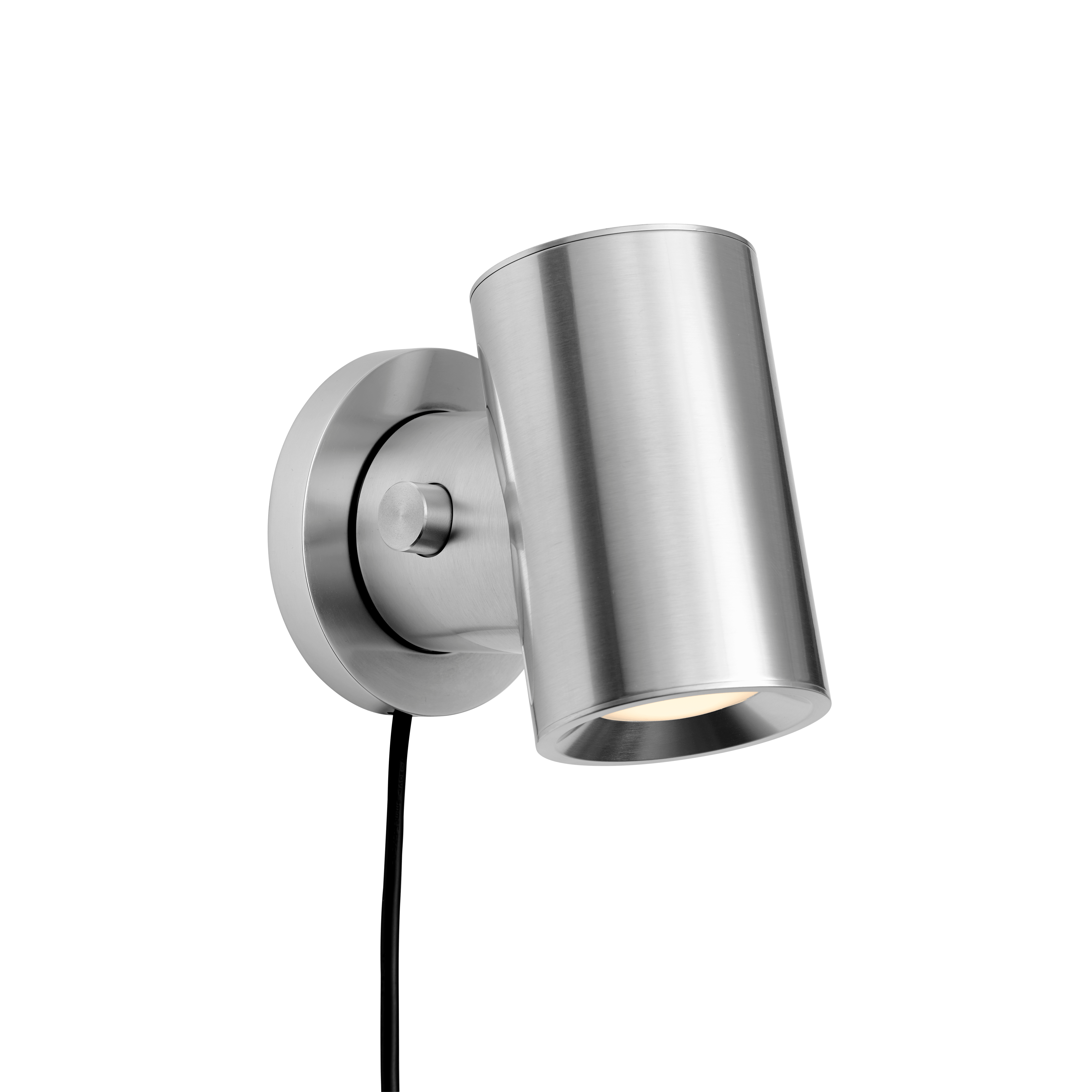 Nástěnná lampa BEAM leštěný hliník