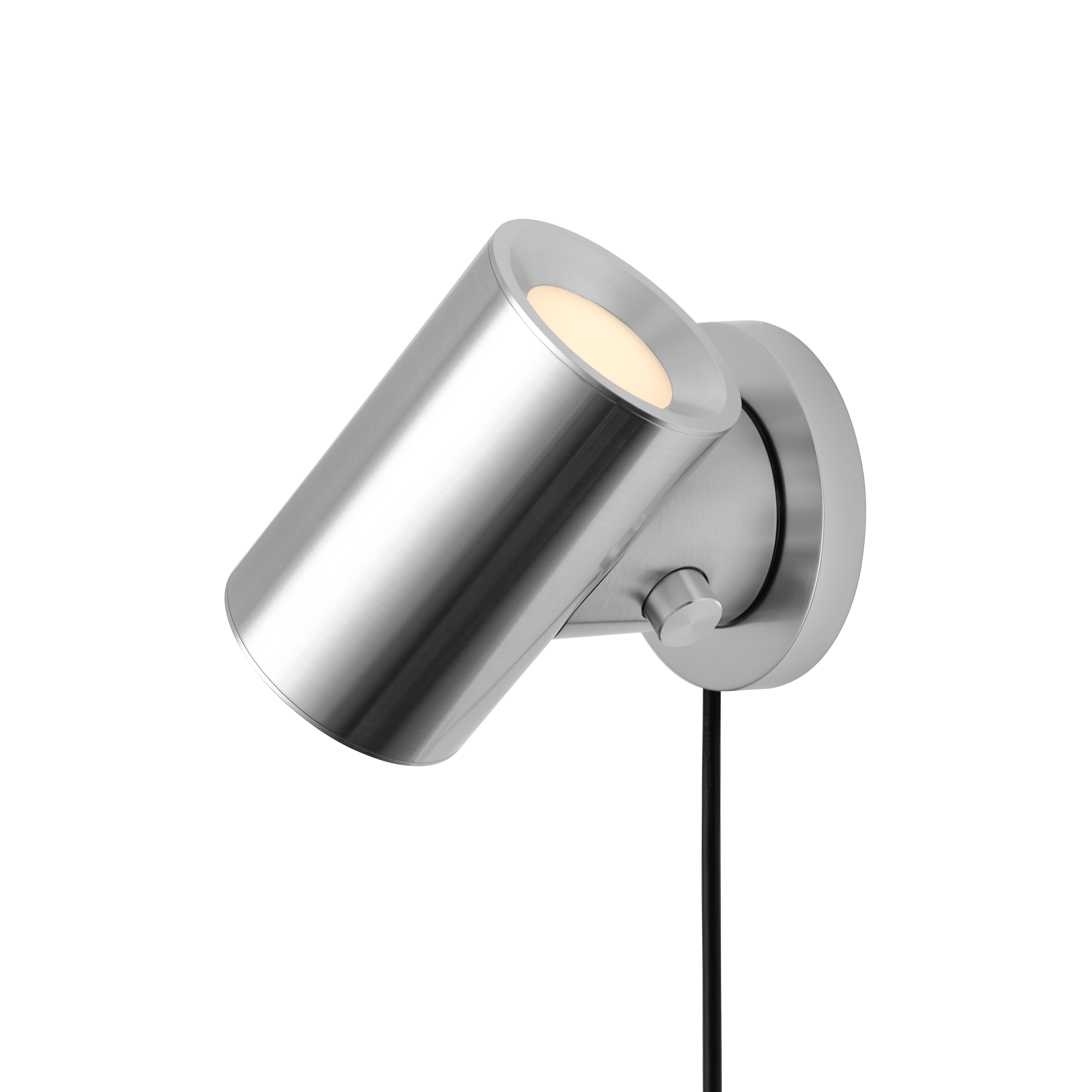 Nástěnná lampa BEAM leštěný hliník