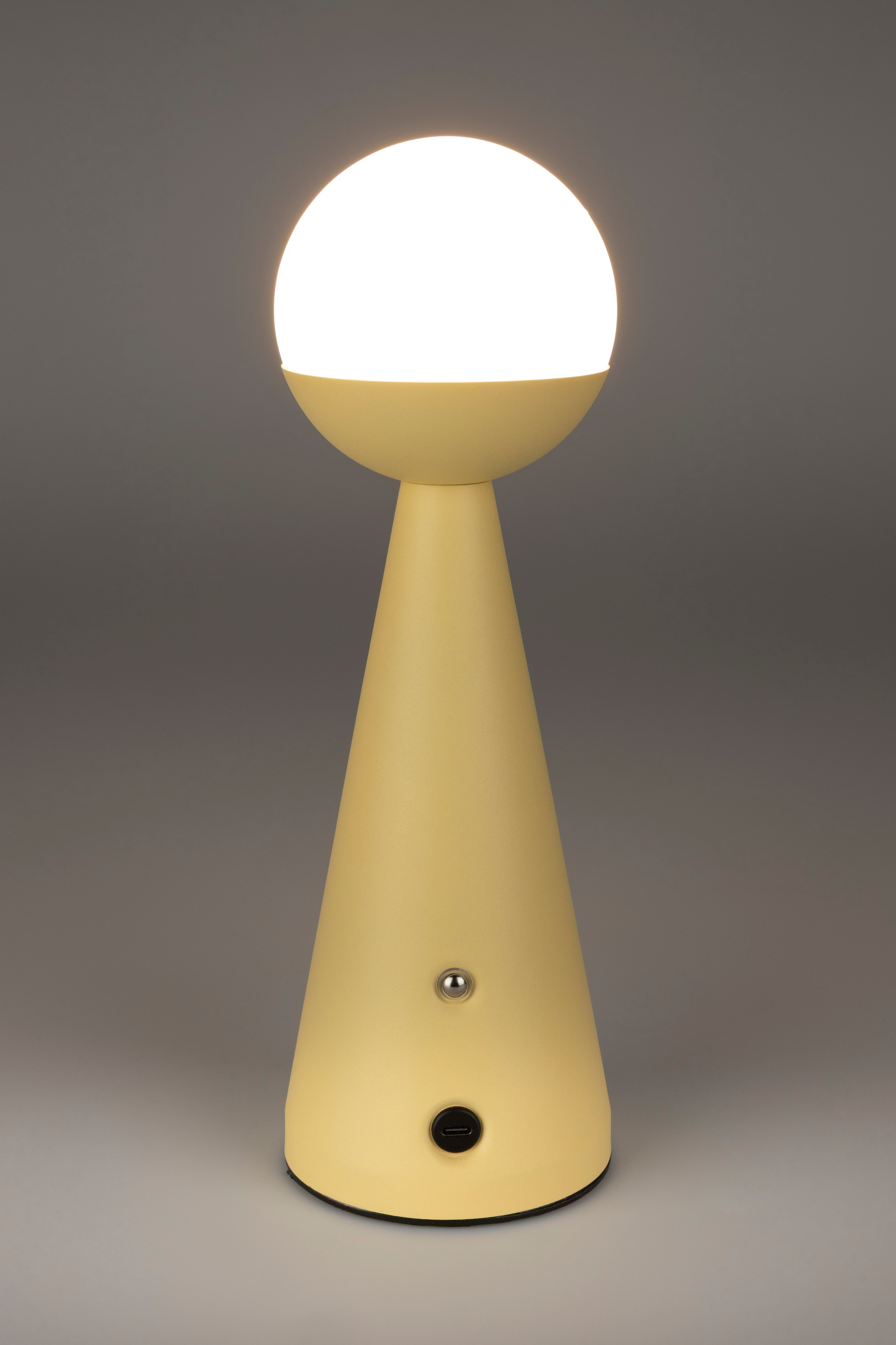 Přenosná lampa BELLO žlutá