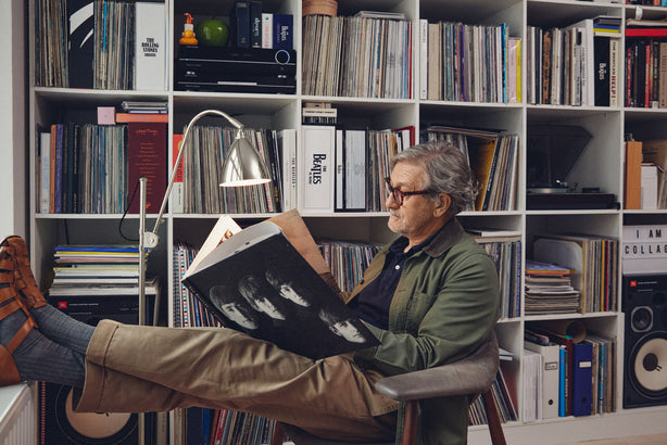 BESTLITE BL3 floor lamp black with white shade