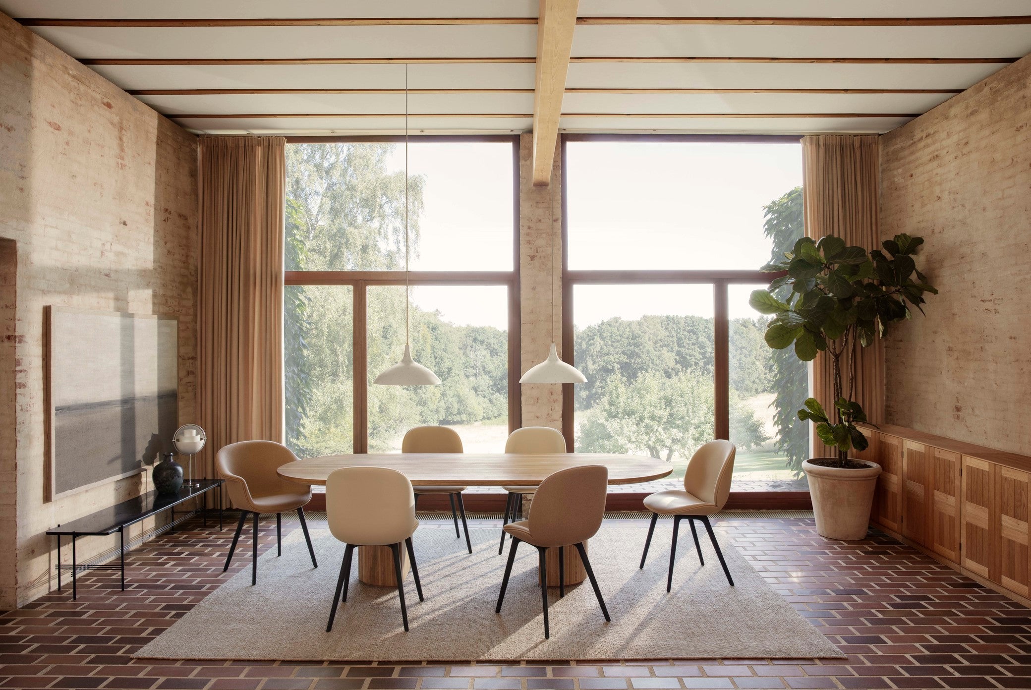 Závěsné svítidlo 1965 bílé