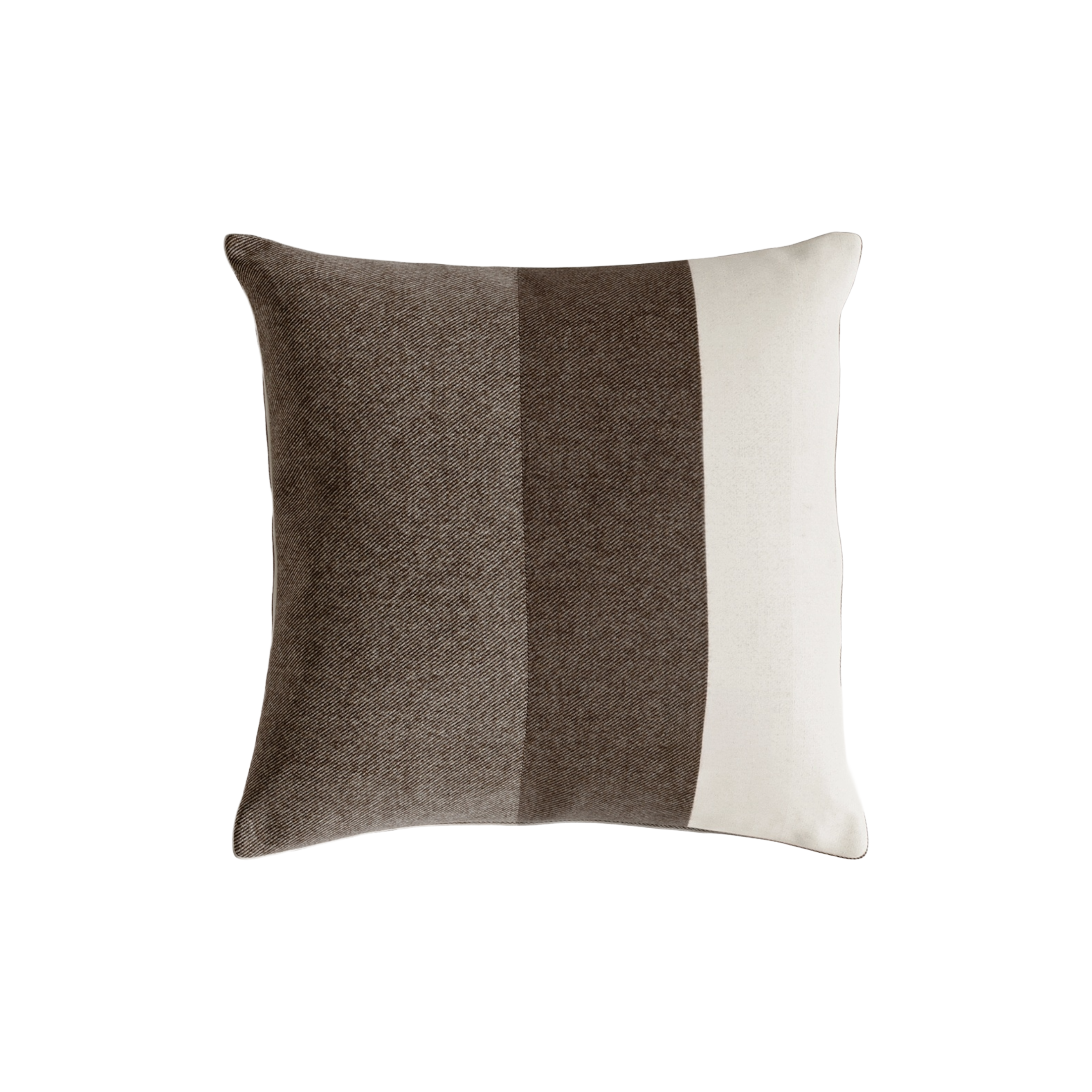 BIG LOGO Pillow brown-beige