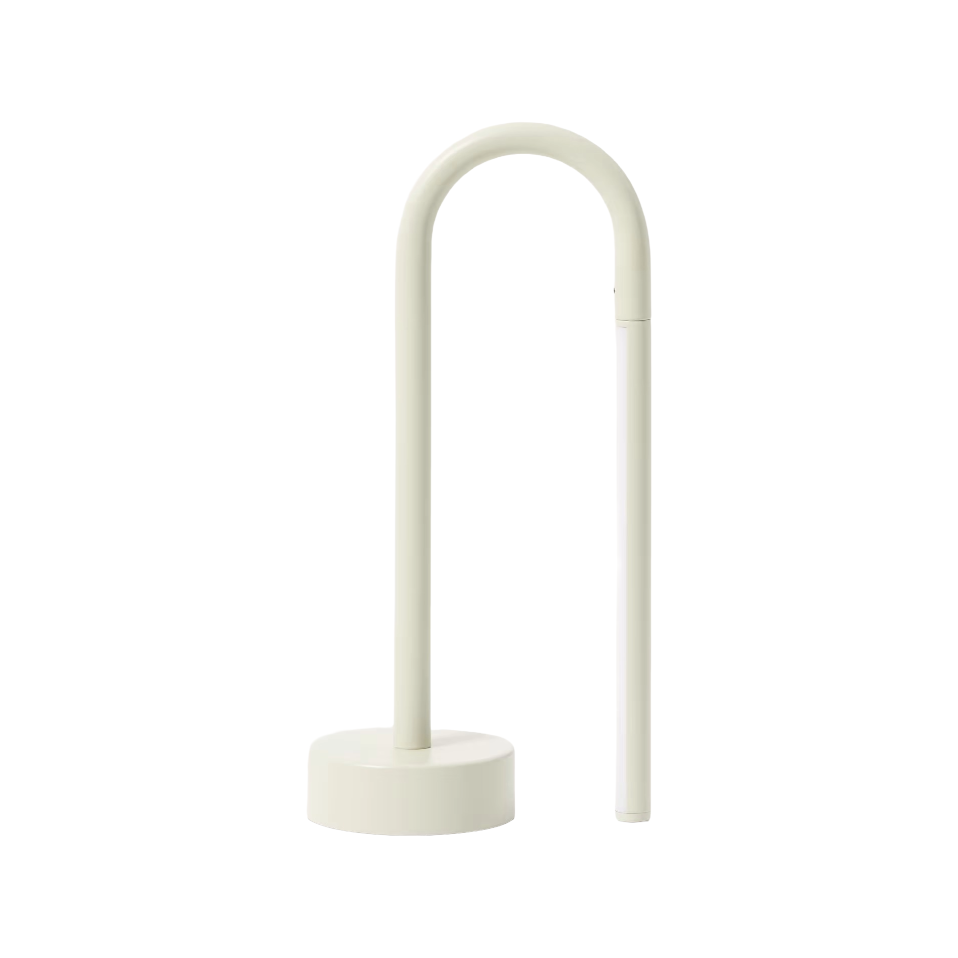 Přenosná lampa BOW světle šedá