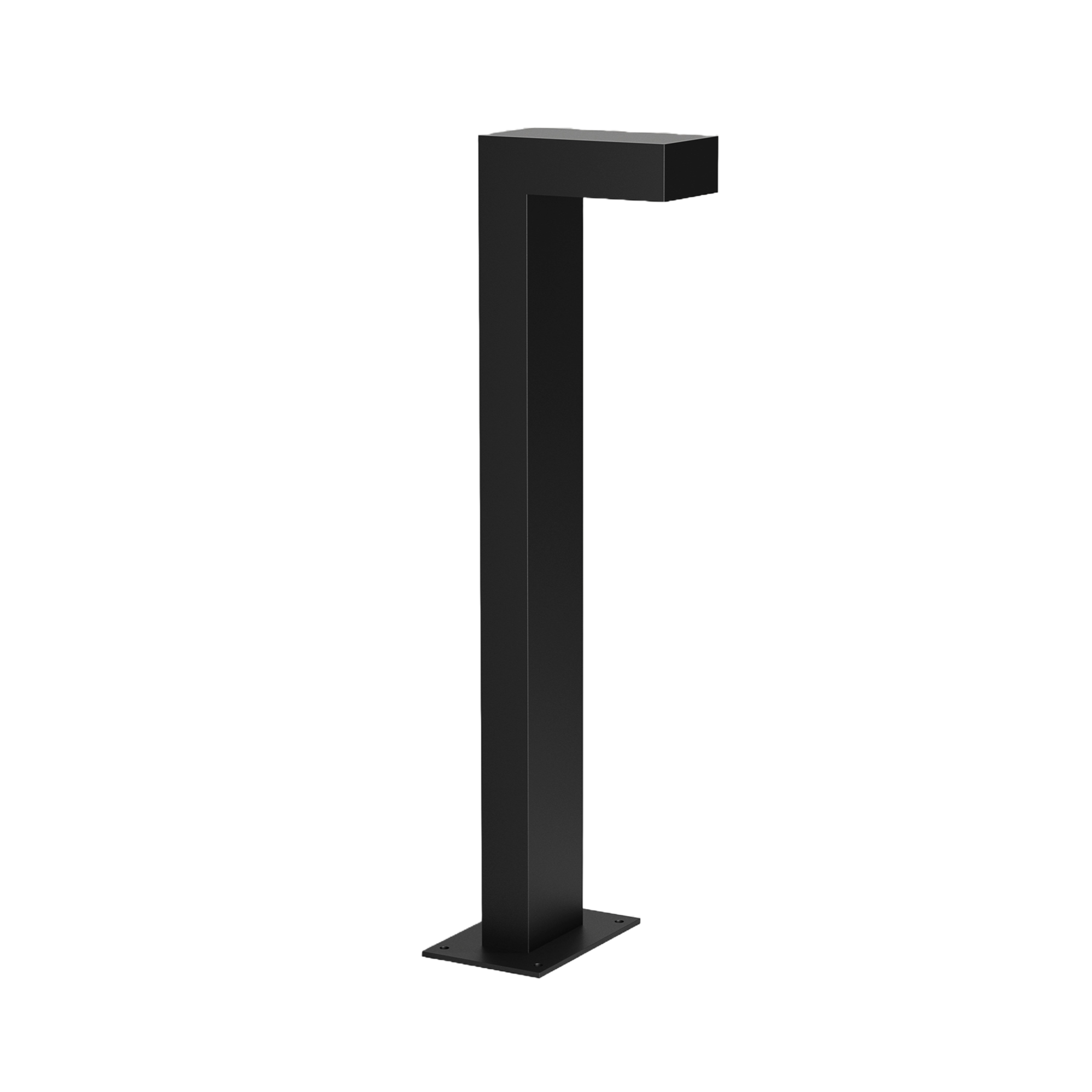 Venkovní stojací lampa SLUP černá