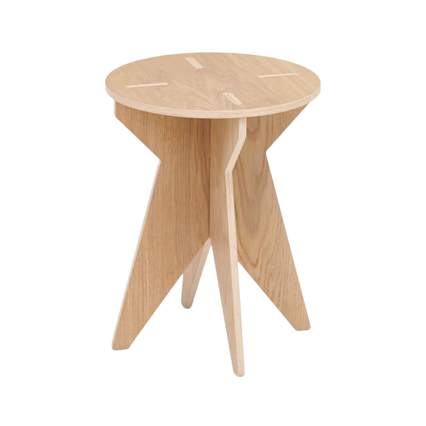 Stolek ST STOOL dubový dýhovaný