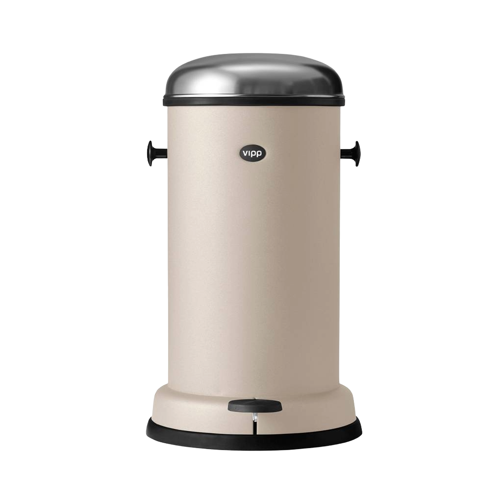 Trash Can PEDAL BIN beige