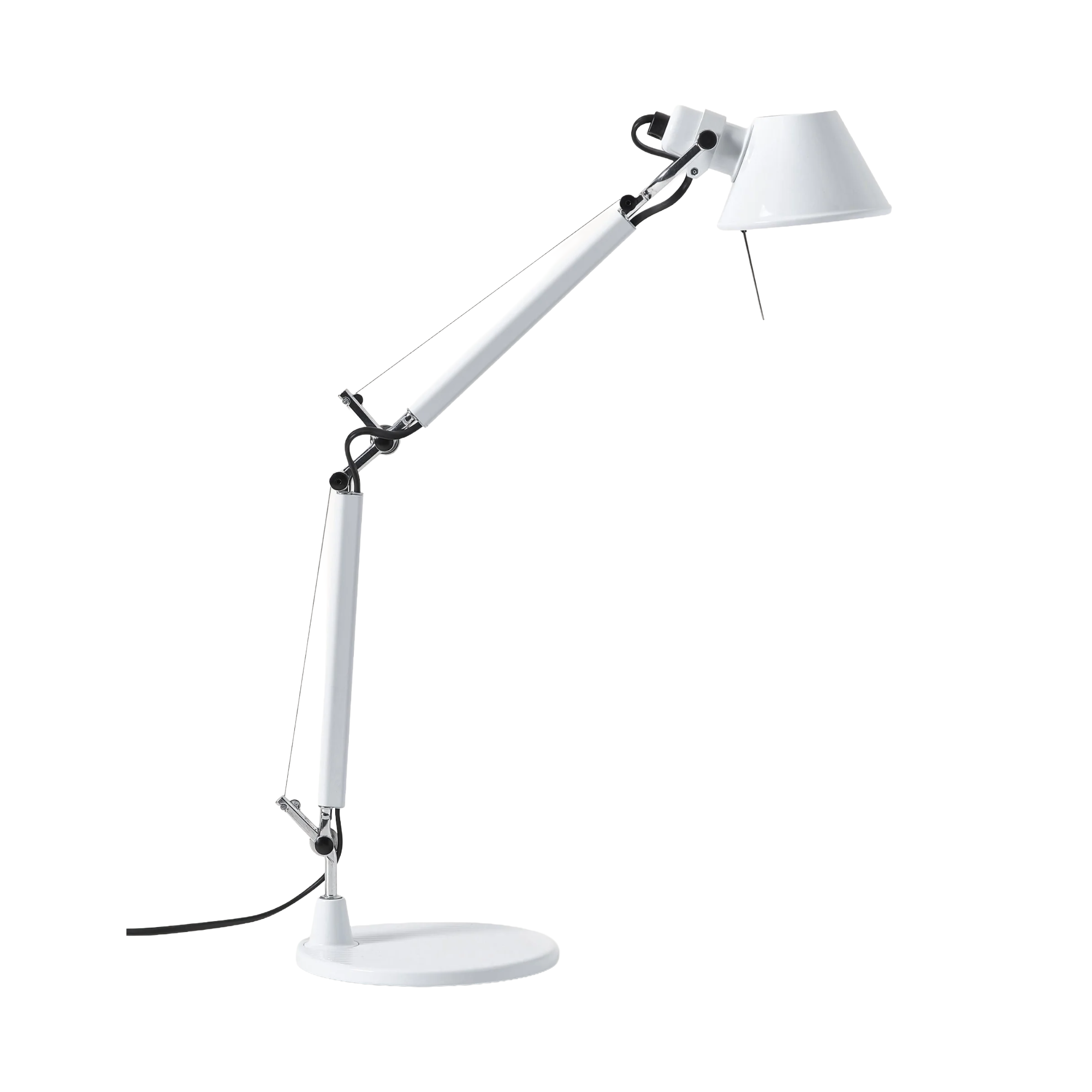 Stolní lampa nastavitelná TOLOMEO MICRO matná bílá