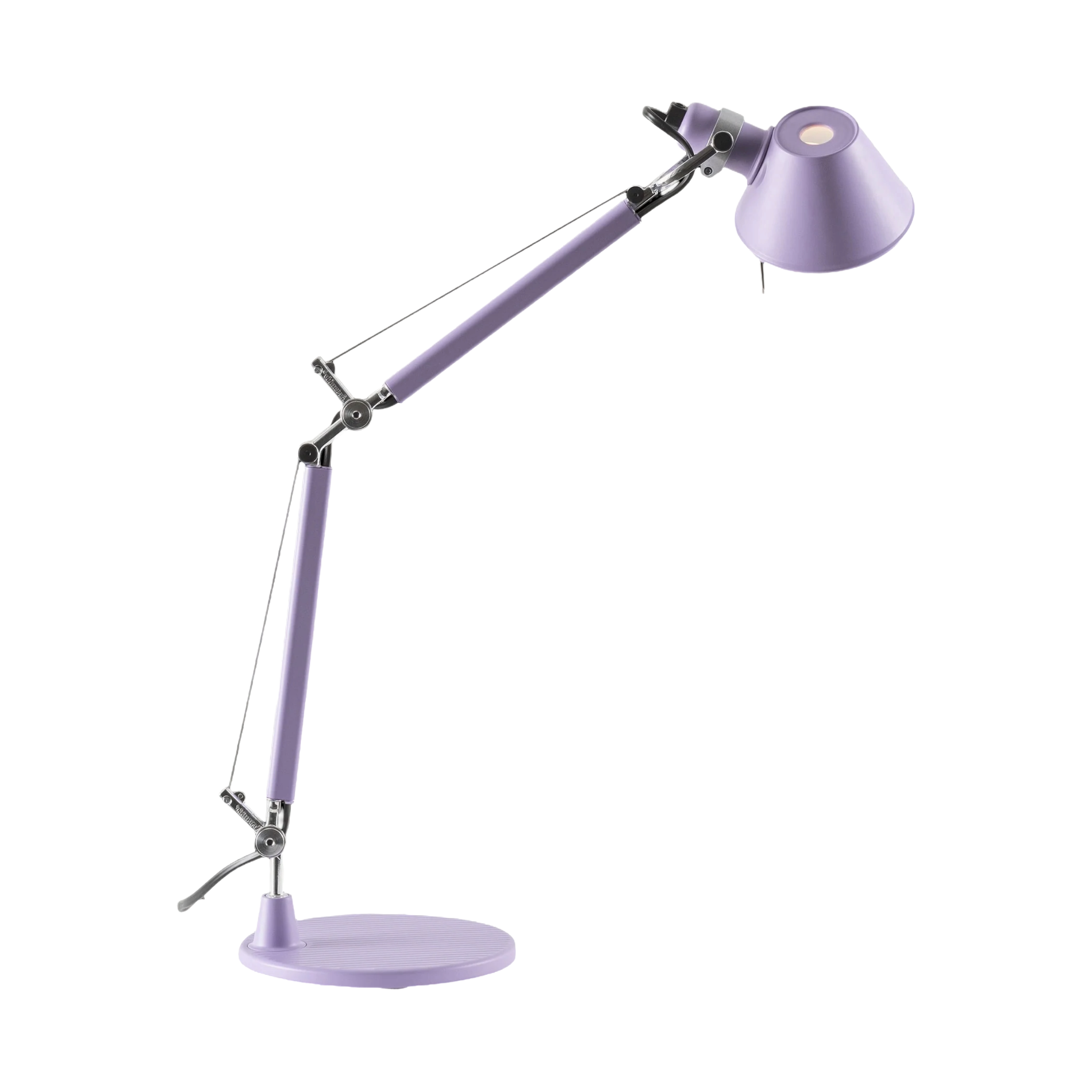 Adjustable Desk Lamp TOLOMEO MICRO COLOR MATTE Lavender