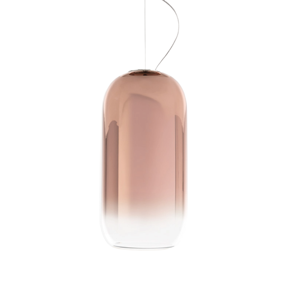 GOPLE Pendant Lamp in Copper with Silver Finish