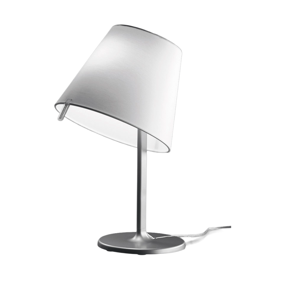 Stolní lampa MELAMPO šedý podstavec