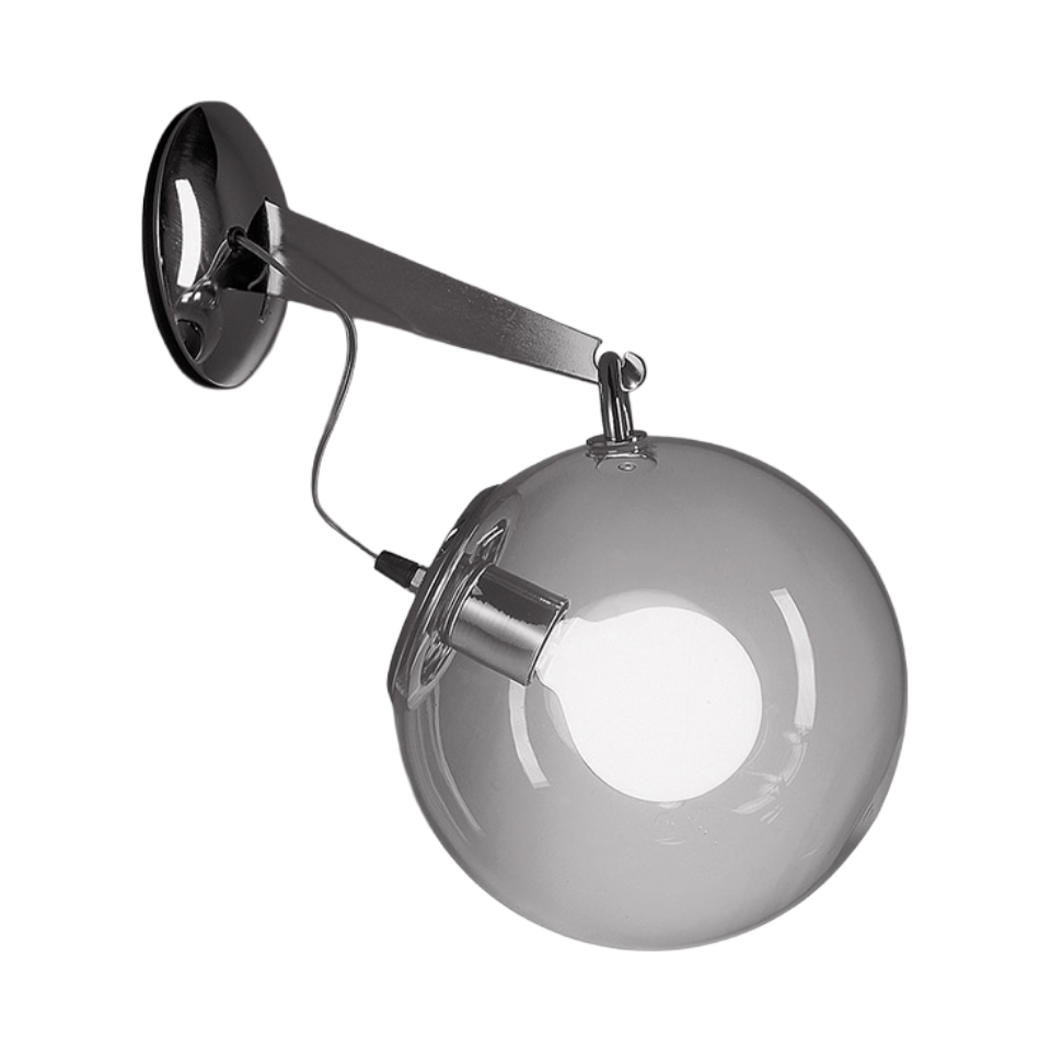 MICONOS chrome wall lamp