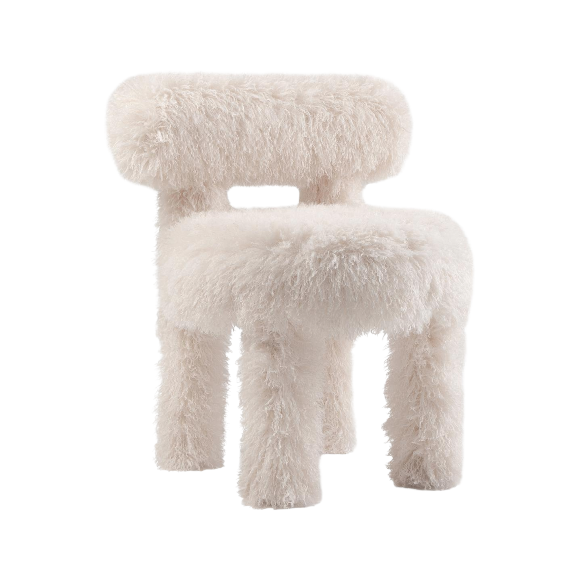 GROPIUS CS1 Chair - FLUFFY EDITION artificial fur