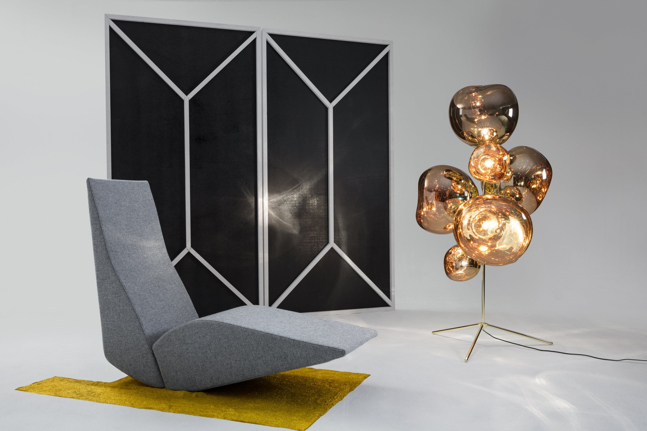 MELT Brown Floor Lamp