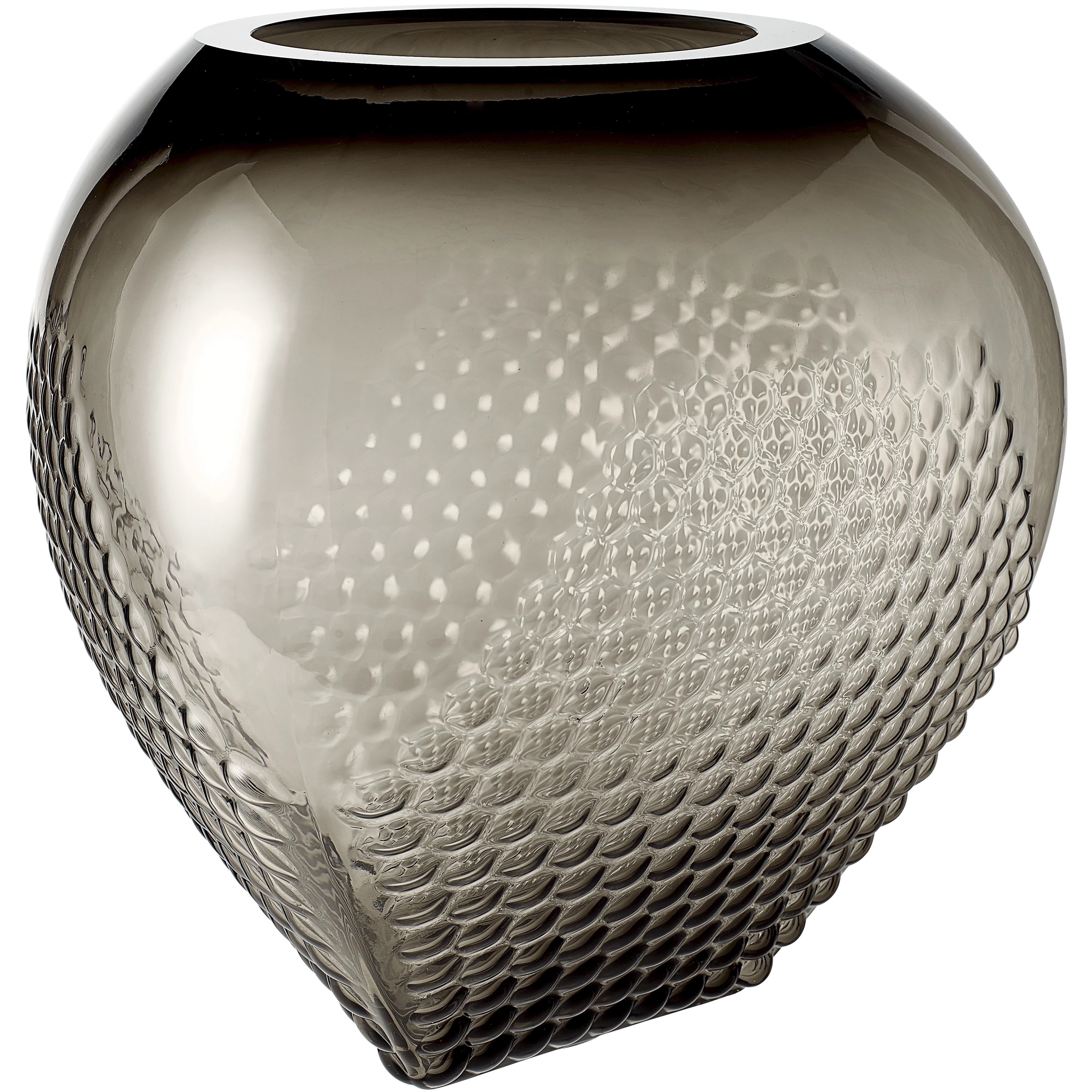 Váza BRAMBLE tmavé sklo