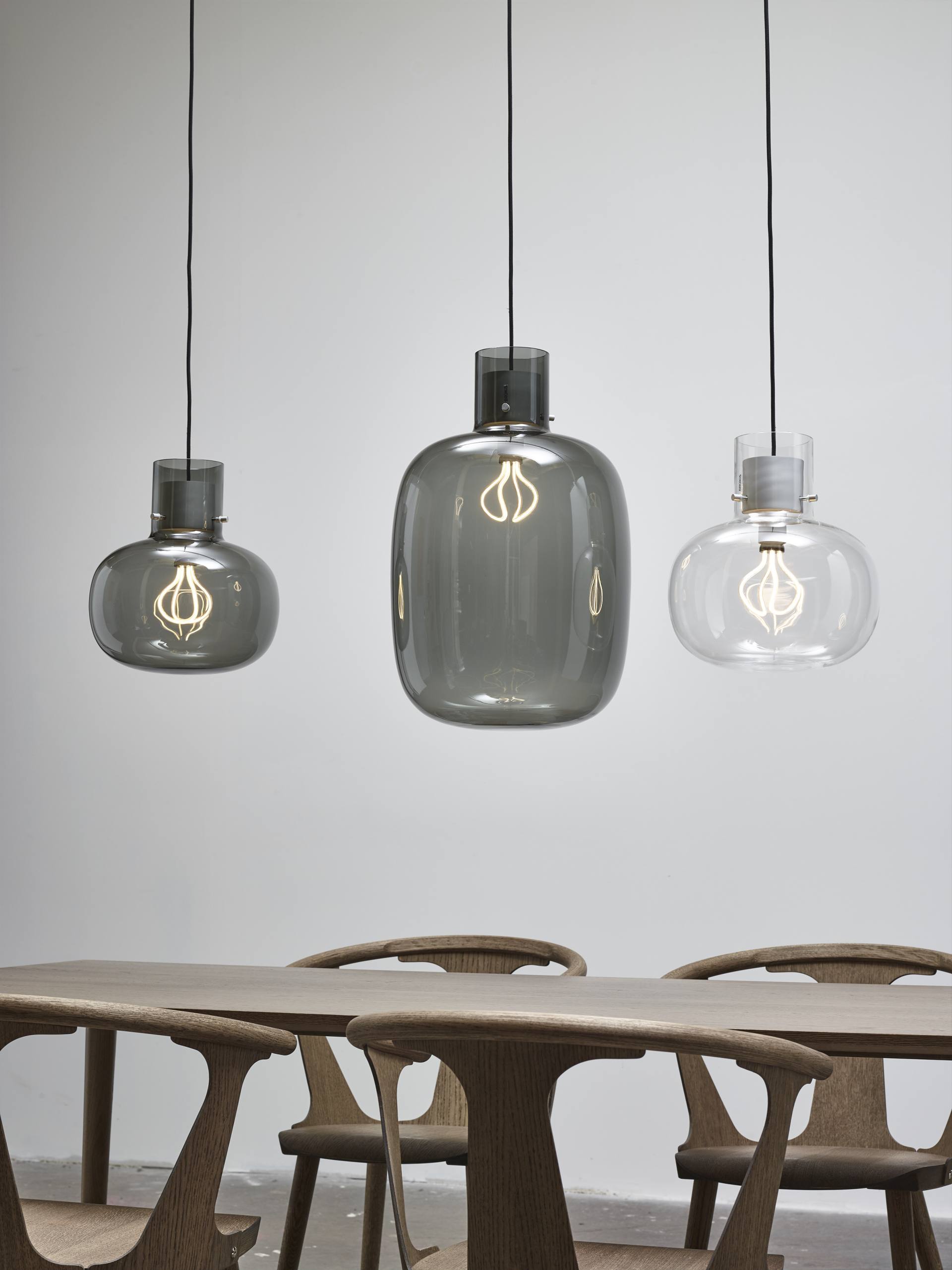 Závěsné svítidlo AWA LARGE sklo foukané