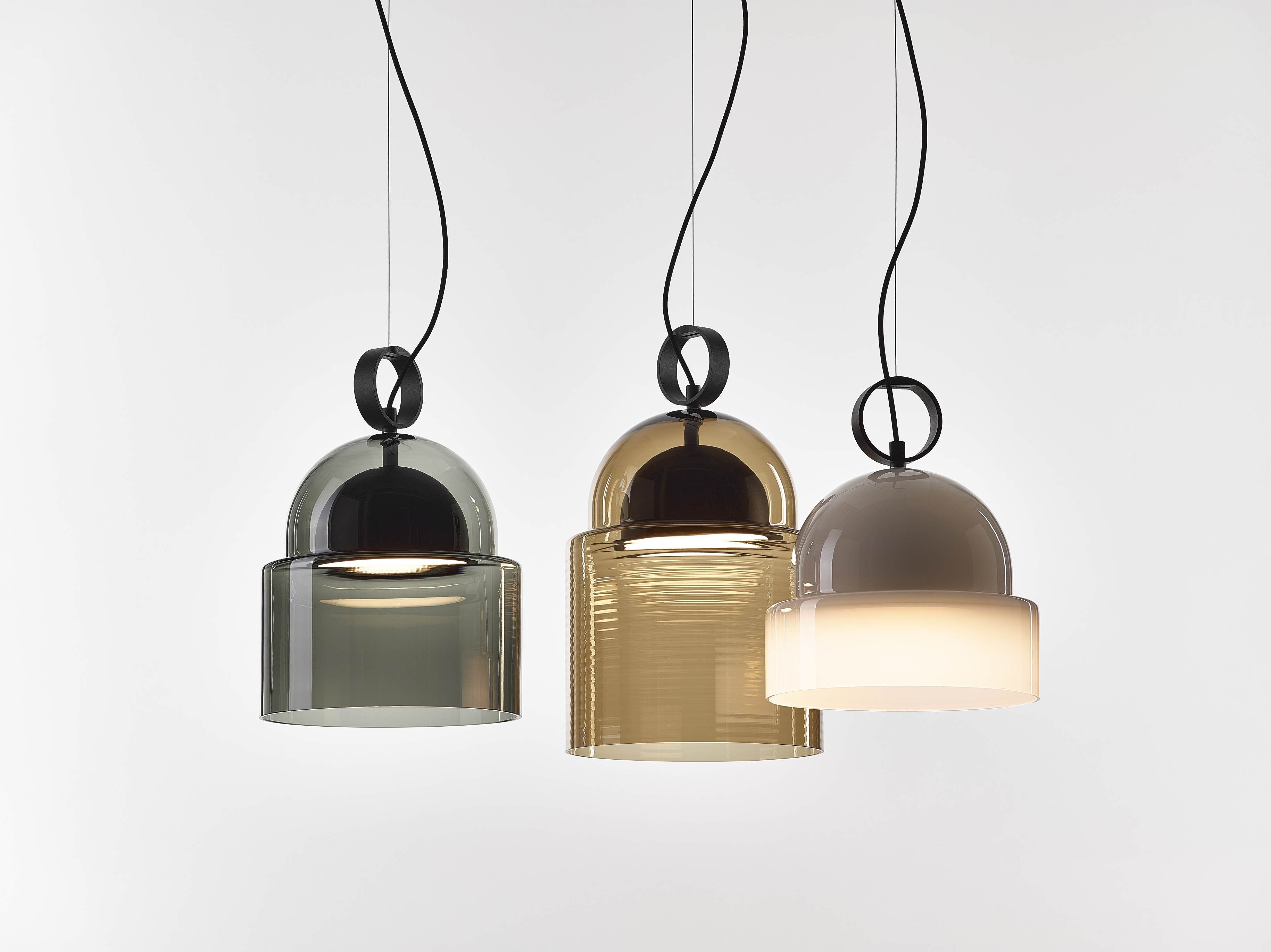 Hanging lamp Dome inflatable glass