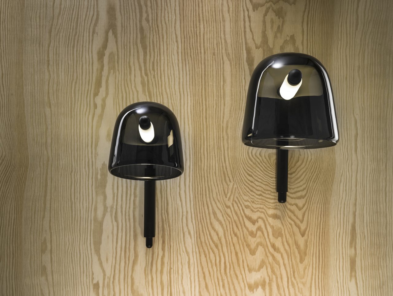 Wall lamp can be black base