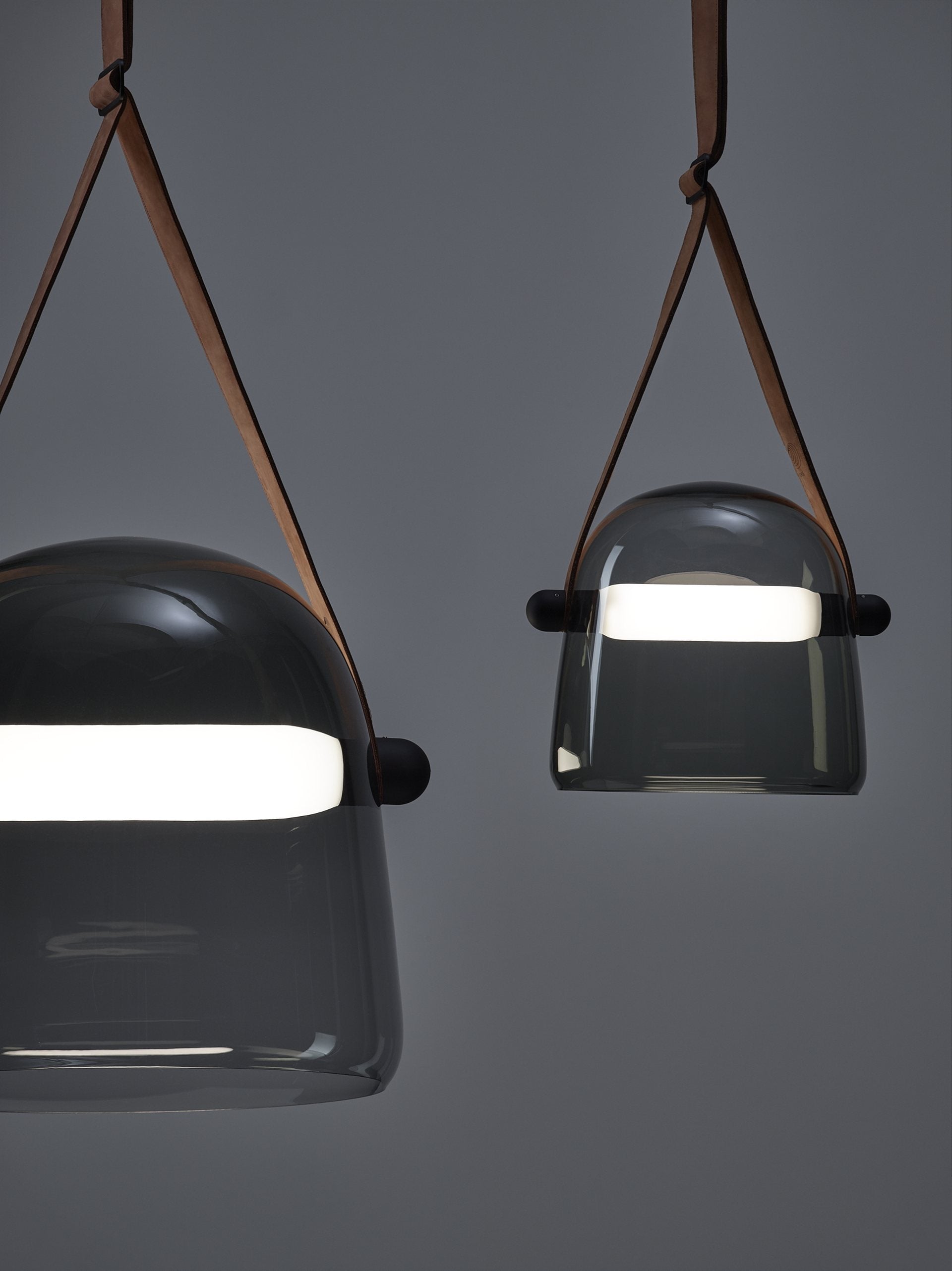 Hanging lamp Mona black headliner