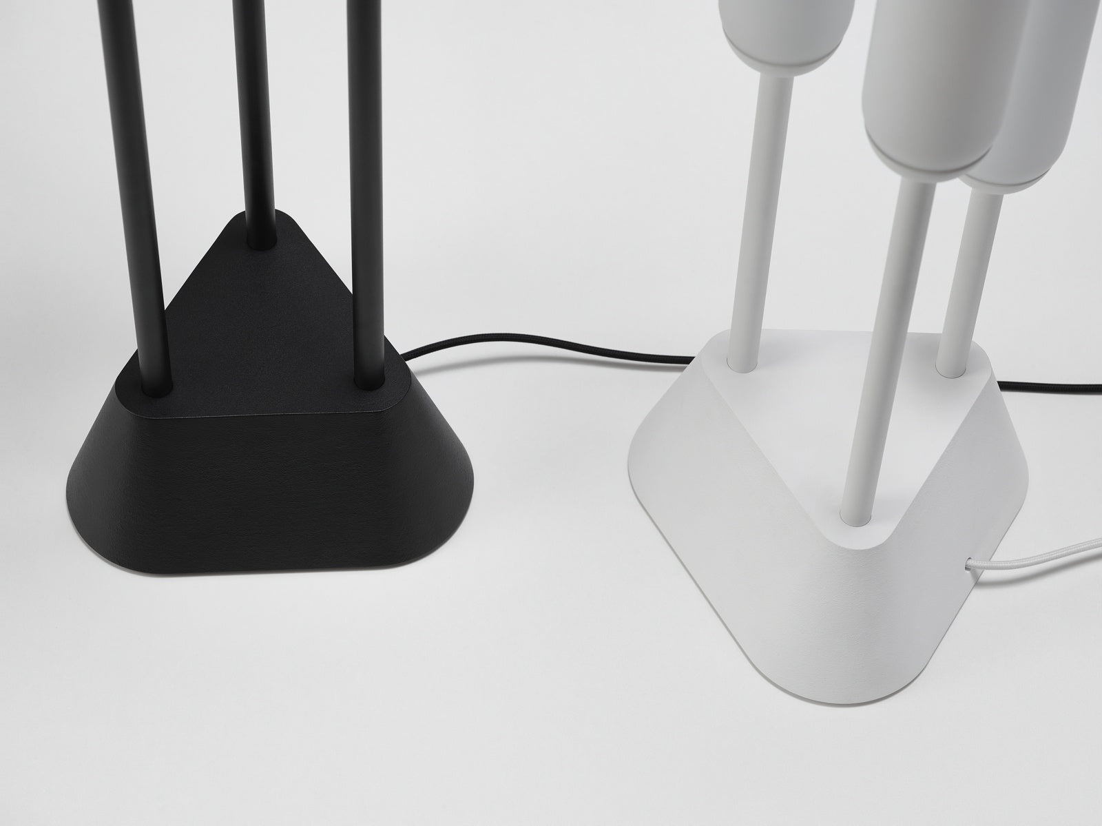 Stojací lampa PURO matné sklo