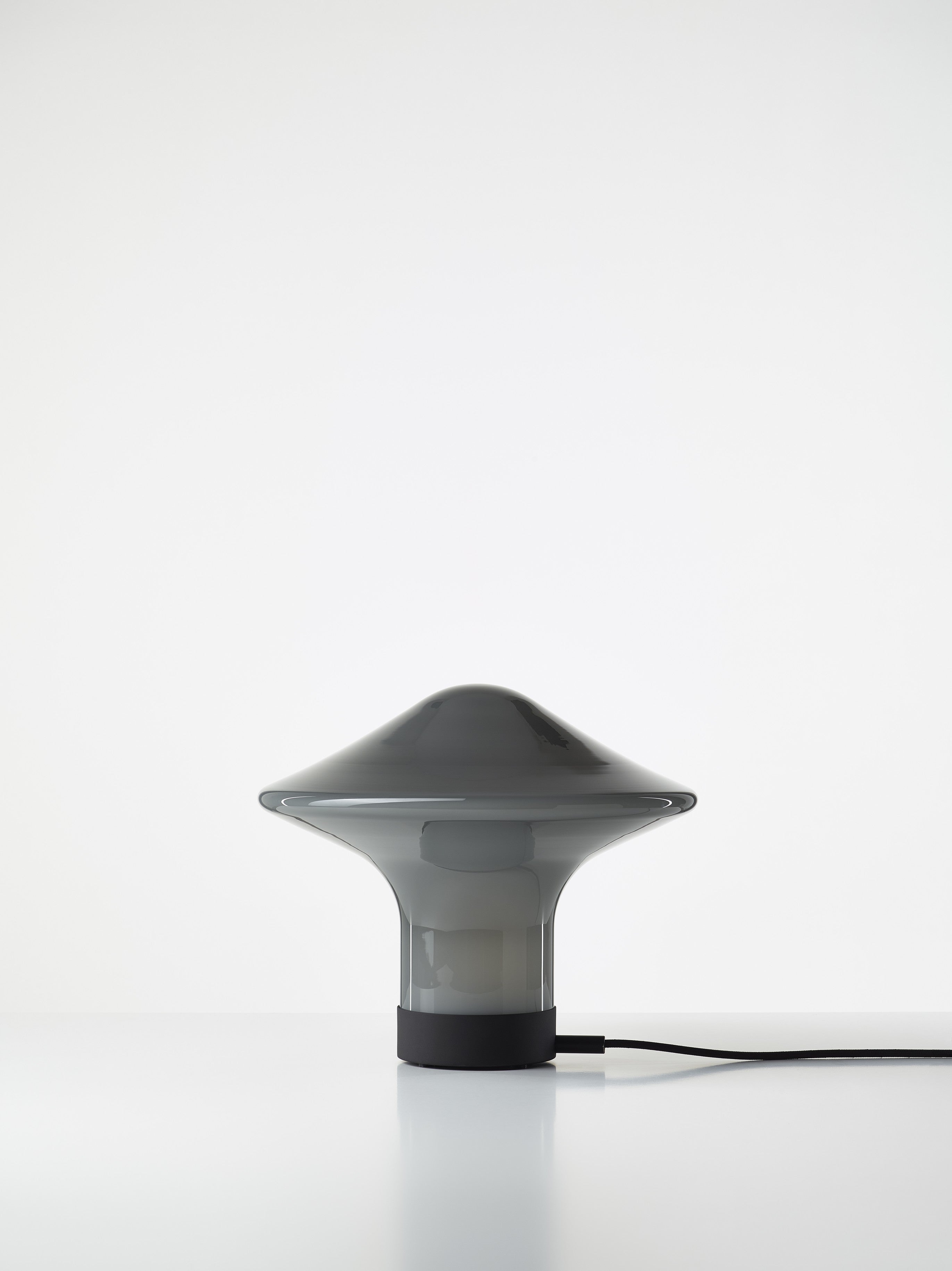 Stolní lampa TROTTOLA sklo foukané