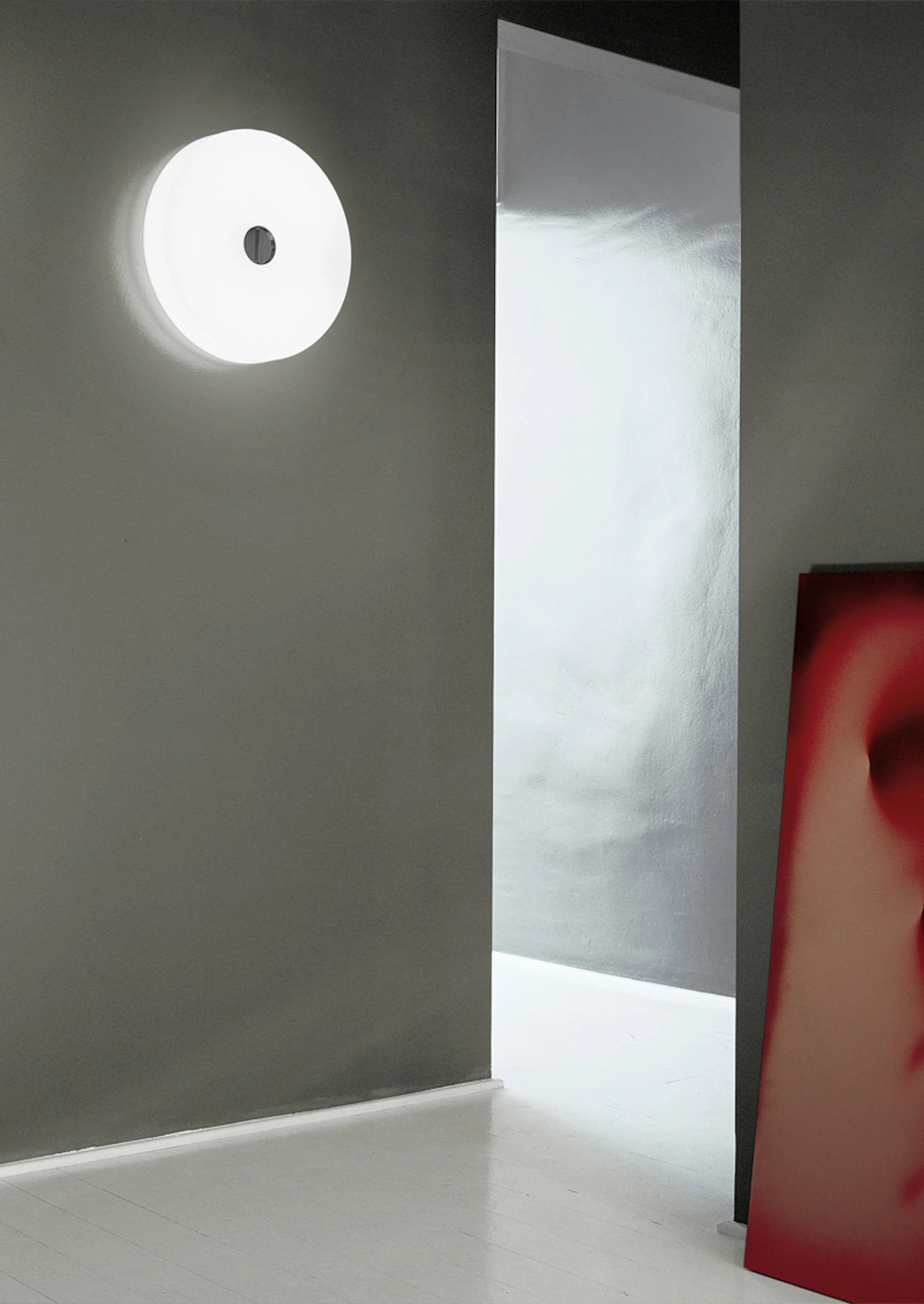 Stropní svítidlo BUTTON opálové sklo