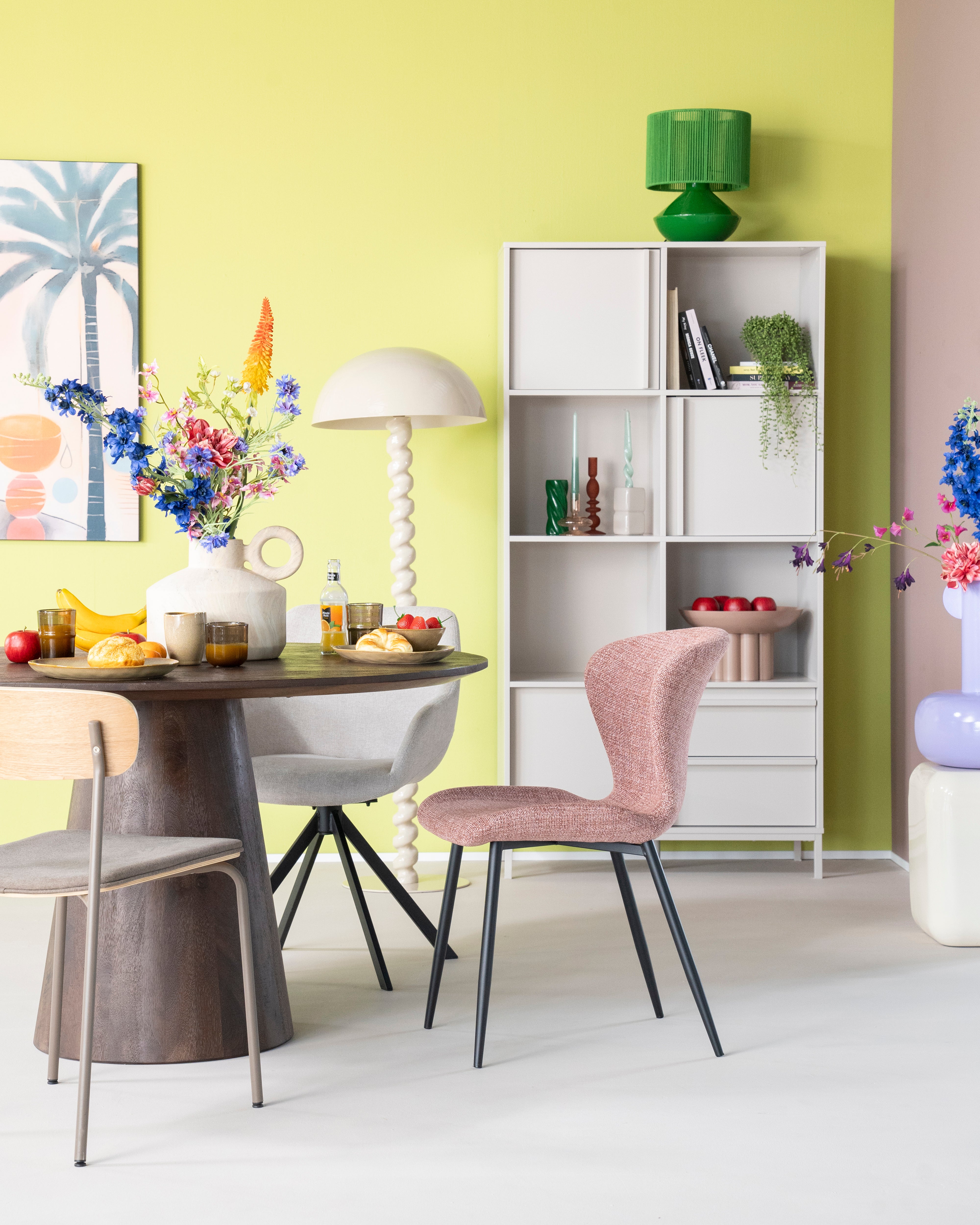 Křeslo SPINNER krémové