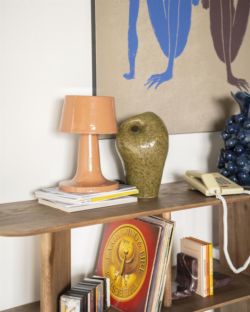 Stolní lampa ALVO terakota