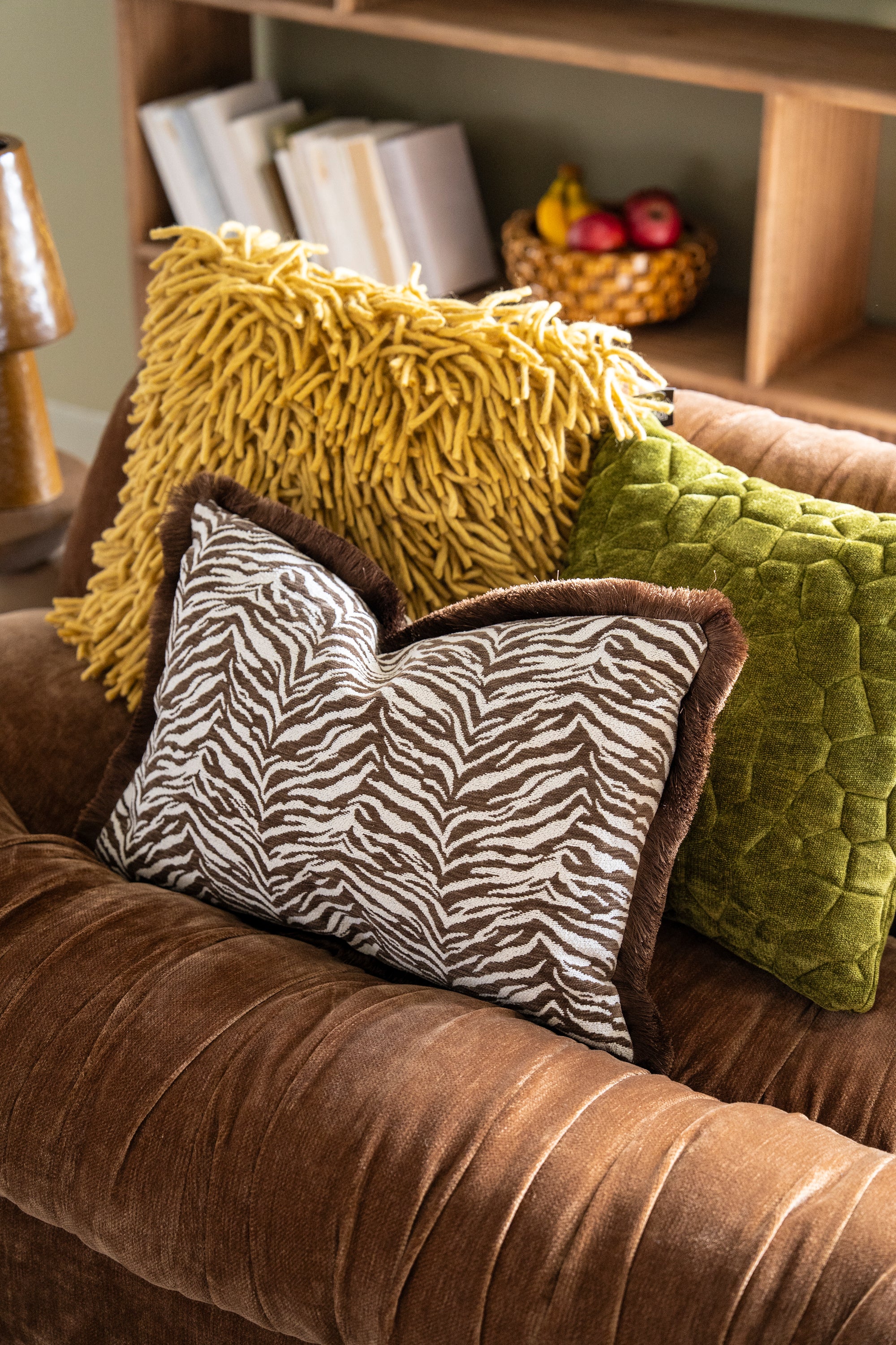 TIGRA cushion beige