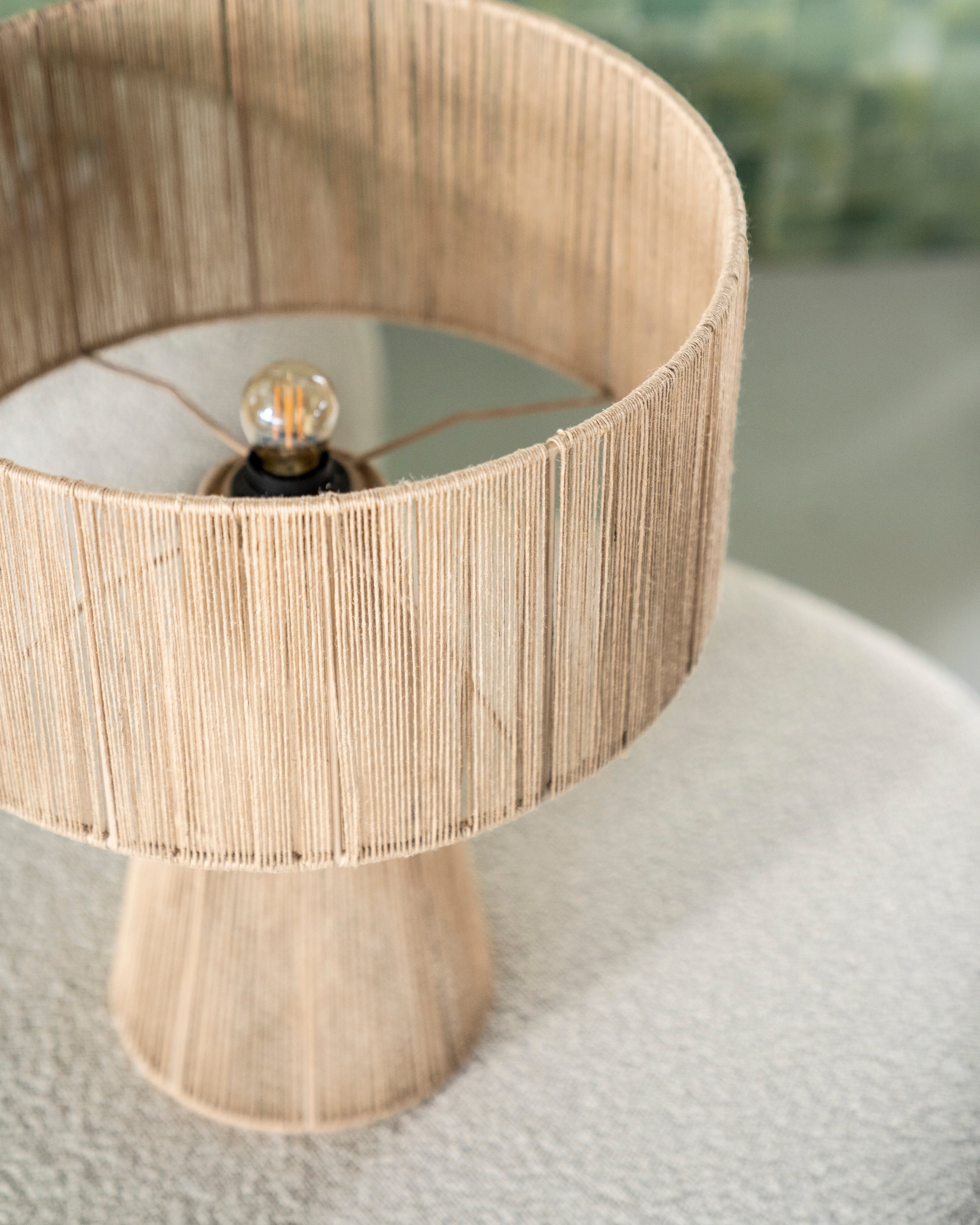 OSHU jute table lamp