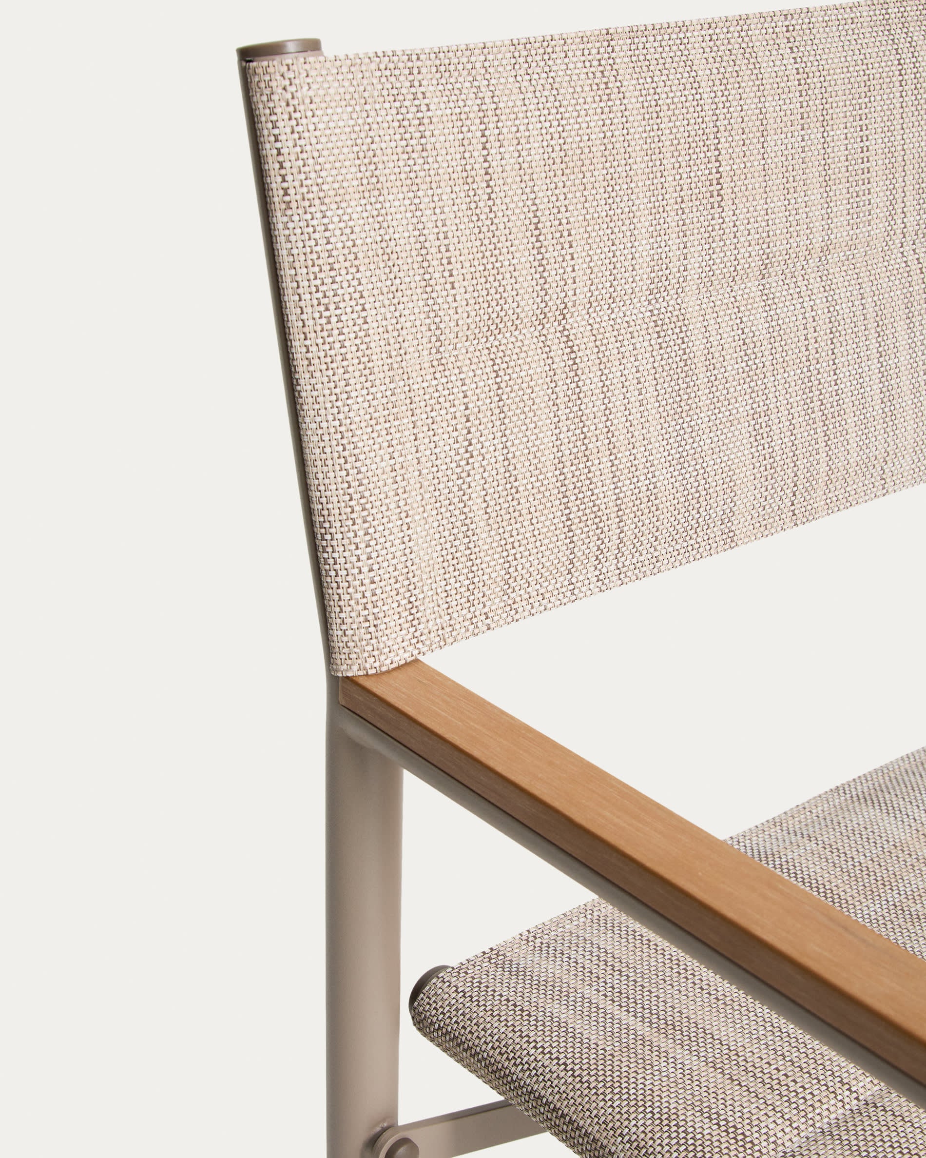 Skládací zahradní židle TISNO taupe